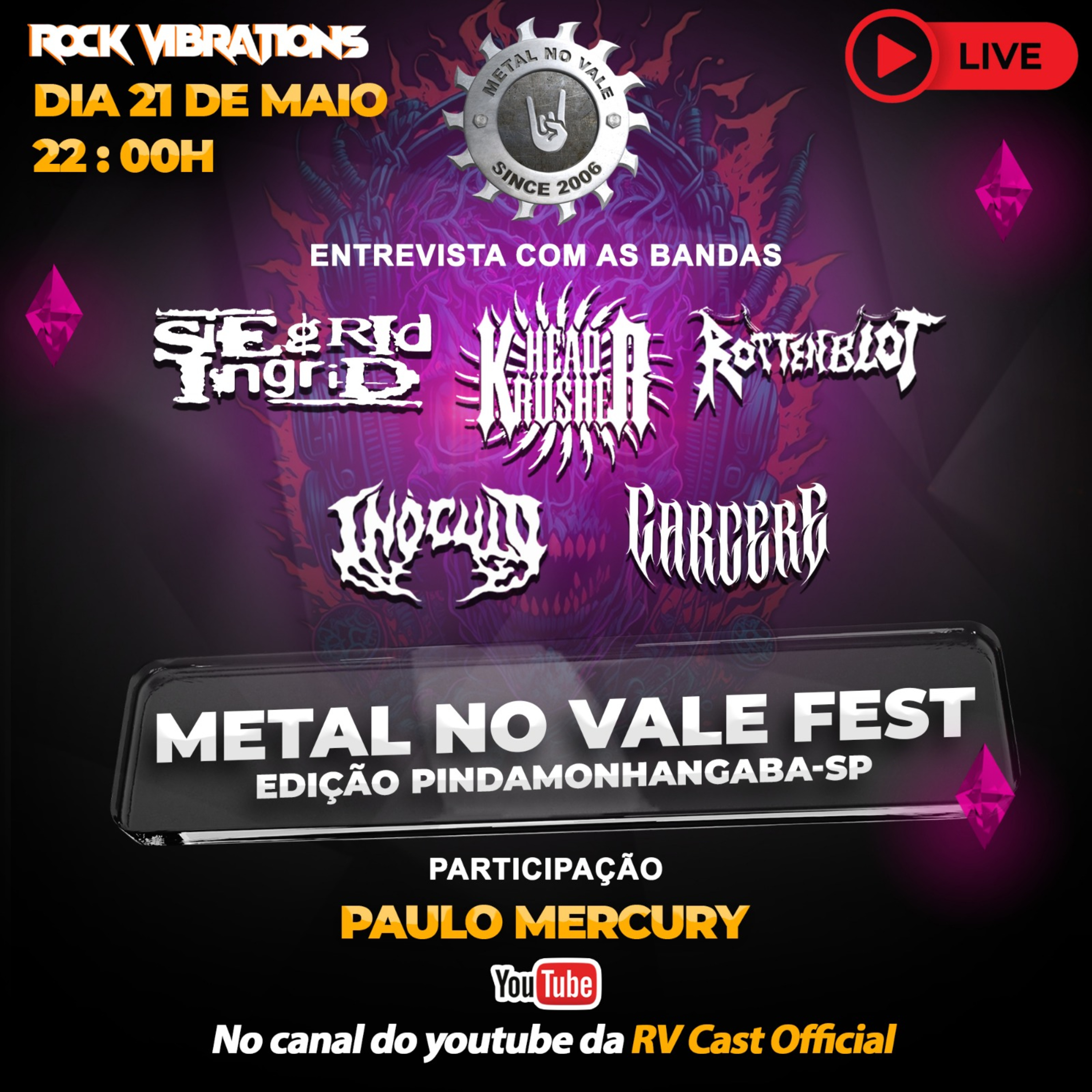 RV Cast #35 - Especial Metal no Vale Fest episode artwork