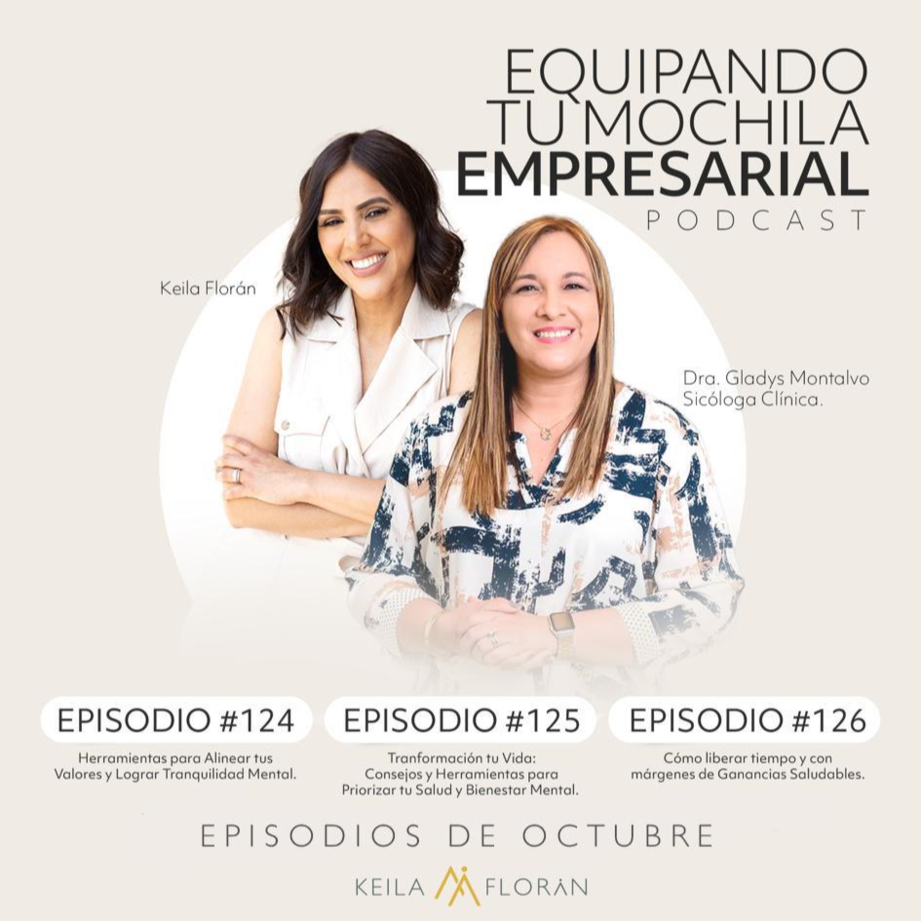 Entrevista: Herramientas para tu Salud Mental y Bienestar como Dueños de Negocio-Dra. Gladys Montalvo-Ep. #125  episode artwork