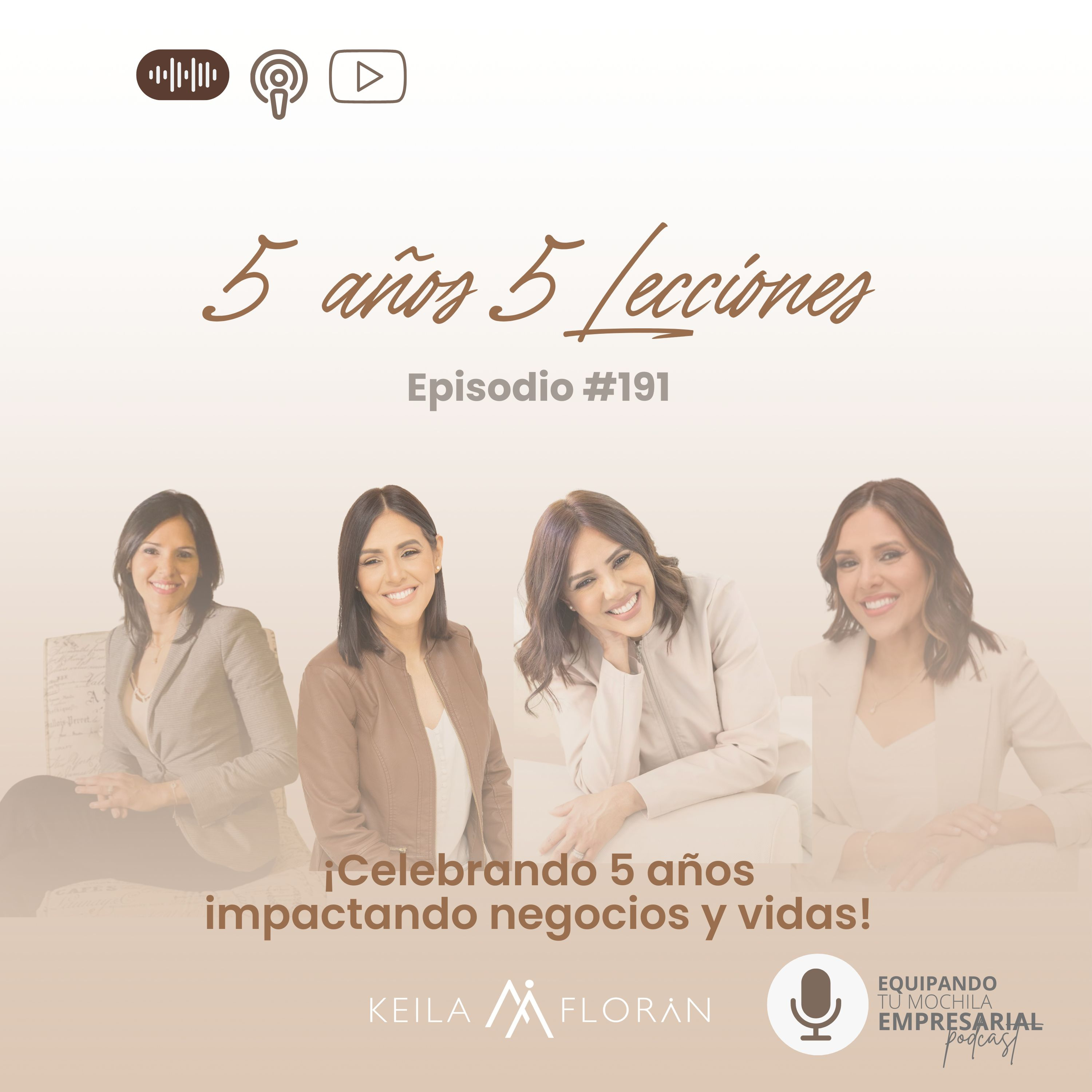 🎉Celebrando 5 Años, 5 Lecciones para Hacer Crecer con Intención tu Negocio episode artwork