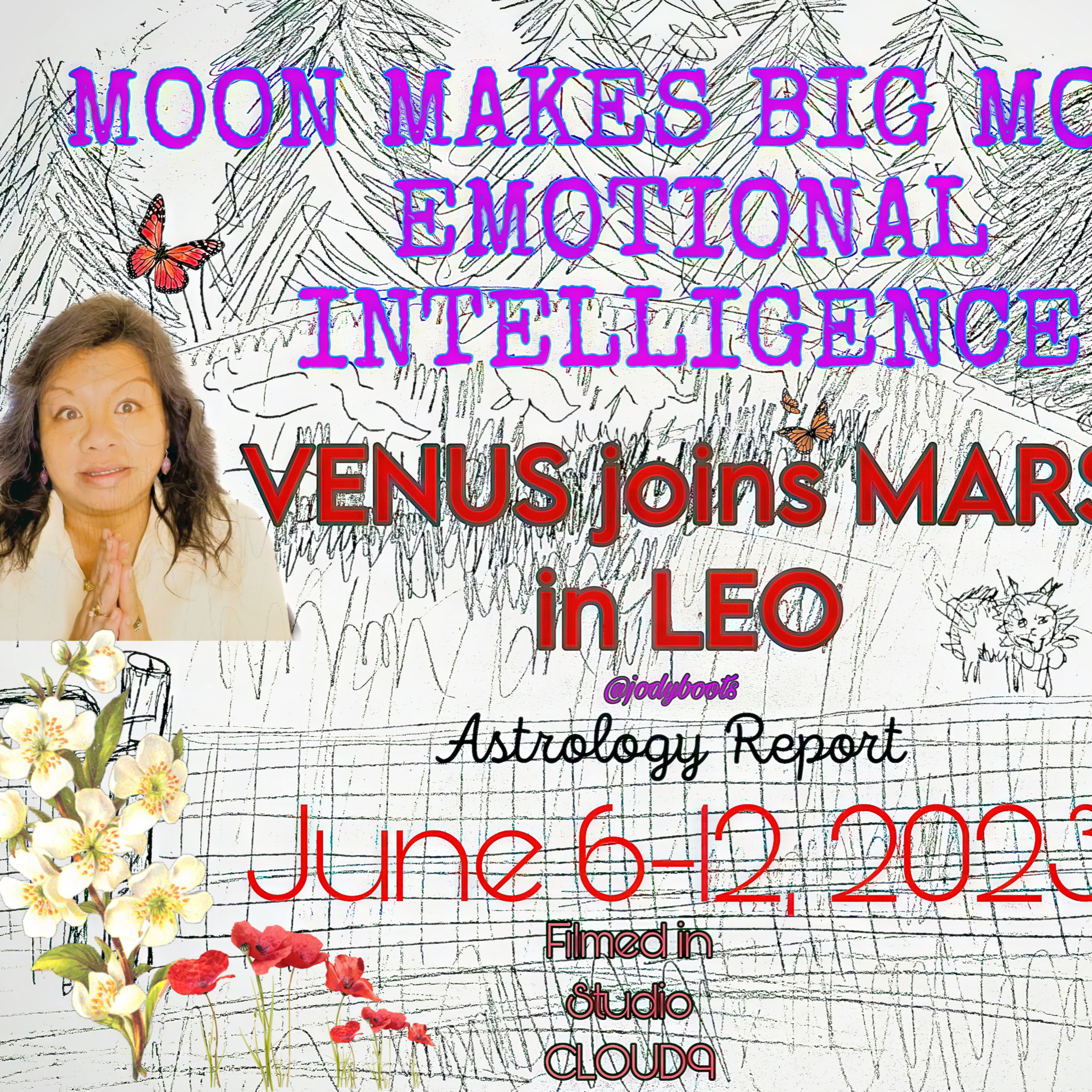 VENUS JOINS MARS IN LEO/PLUTO MOVES BACK TO CAPRICORN (Weekly Astro Report June 6-12,2023) episode artwork