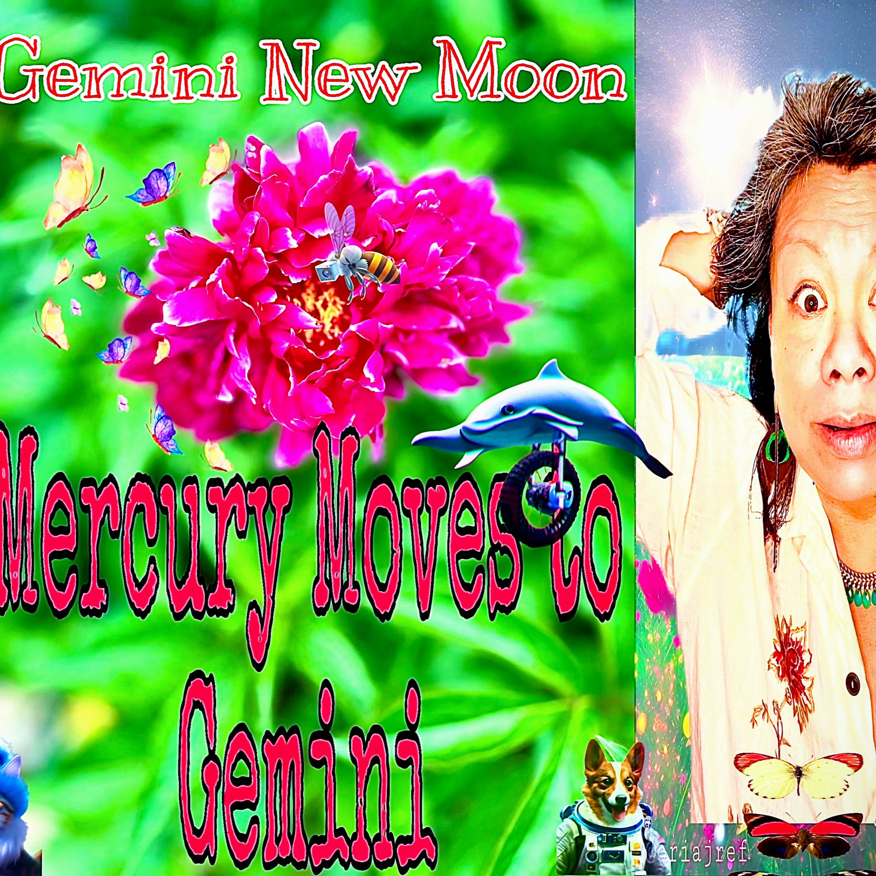 MERCURY ENTERS GEMINI/GEMINI NEW MOON&VENUS EMERGING episode artwork