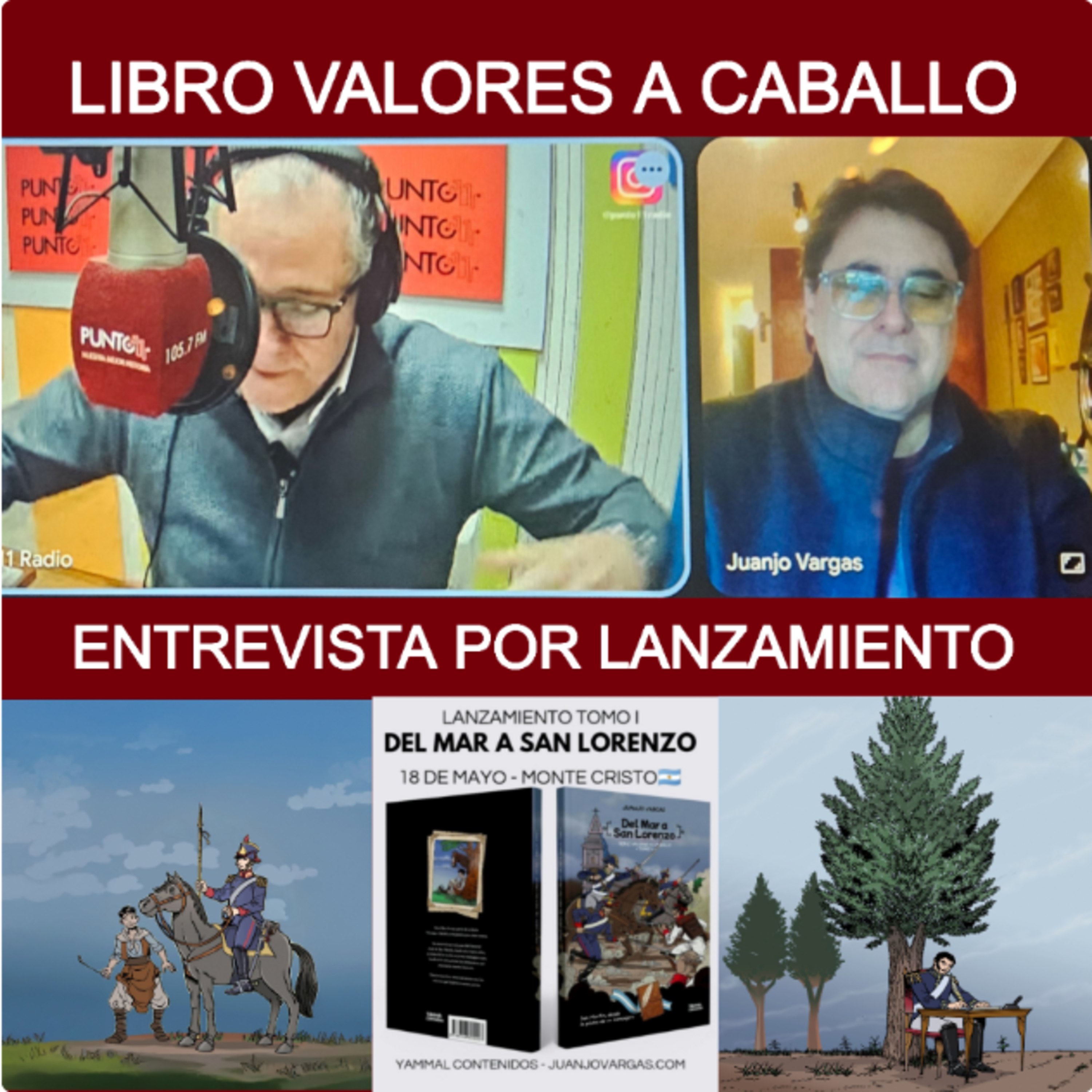 Libro Valores a Caballo - Entrevista a Juanjo Vargas - Punto 11 Radio episode artwork