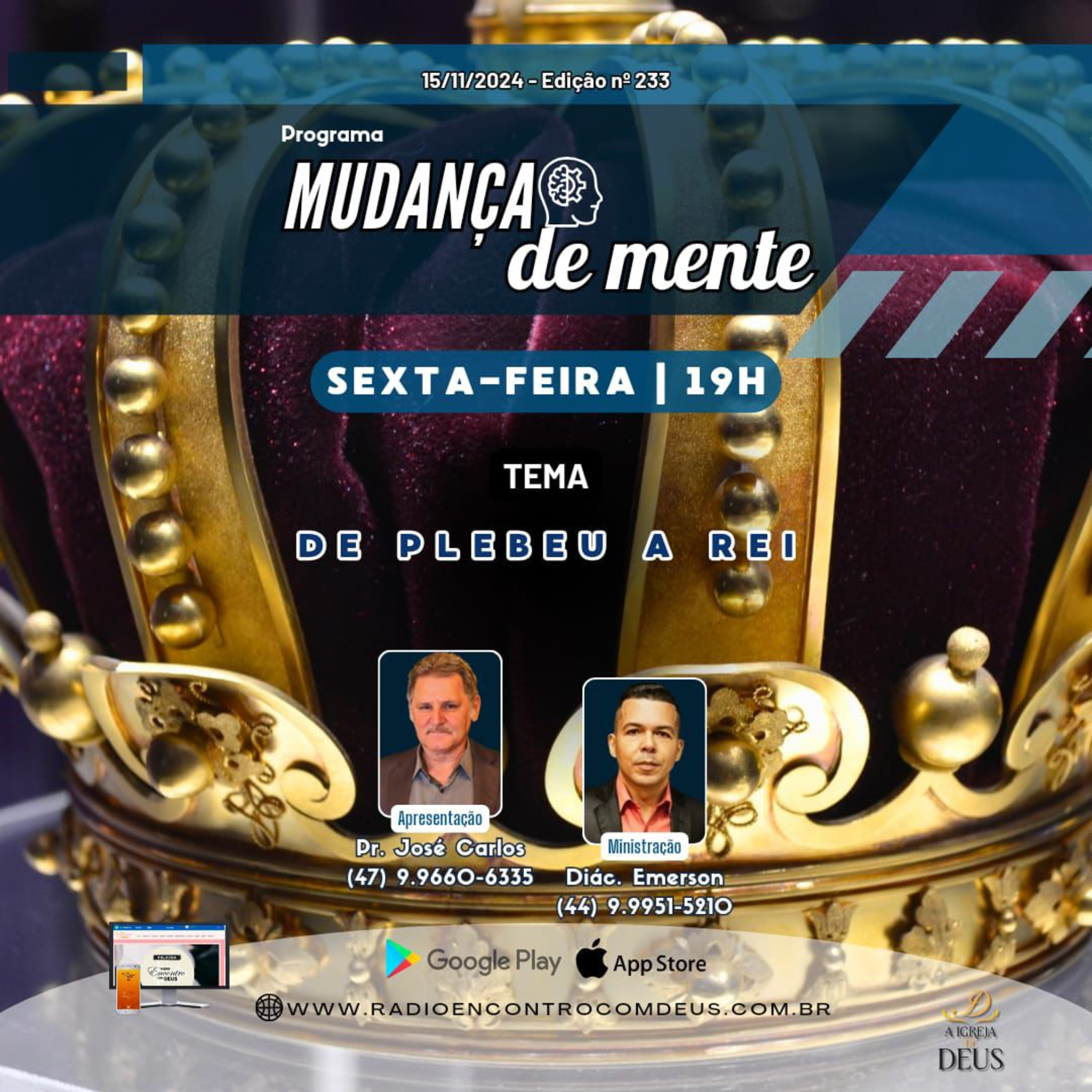 MUDANÇA DE MENTE