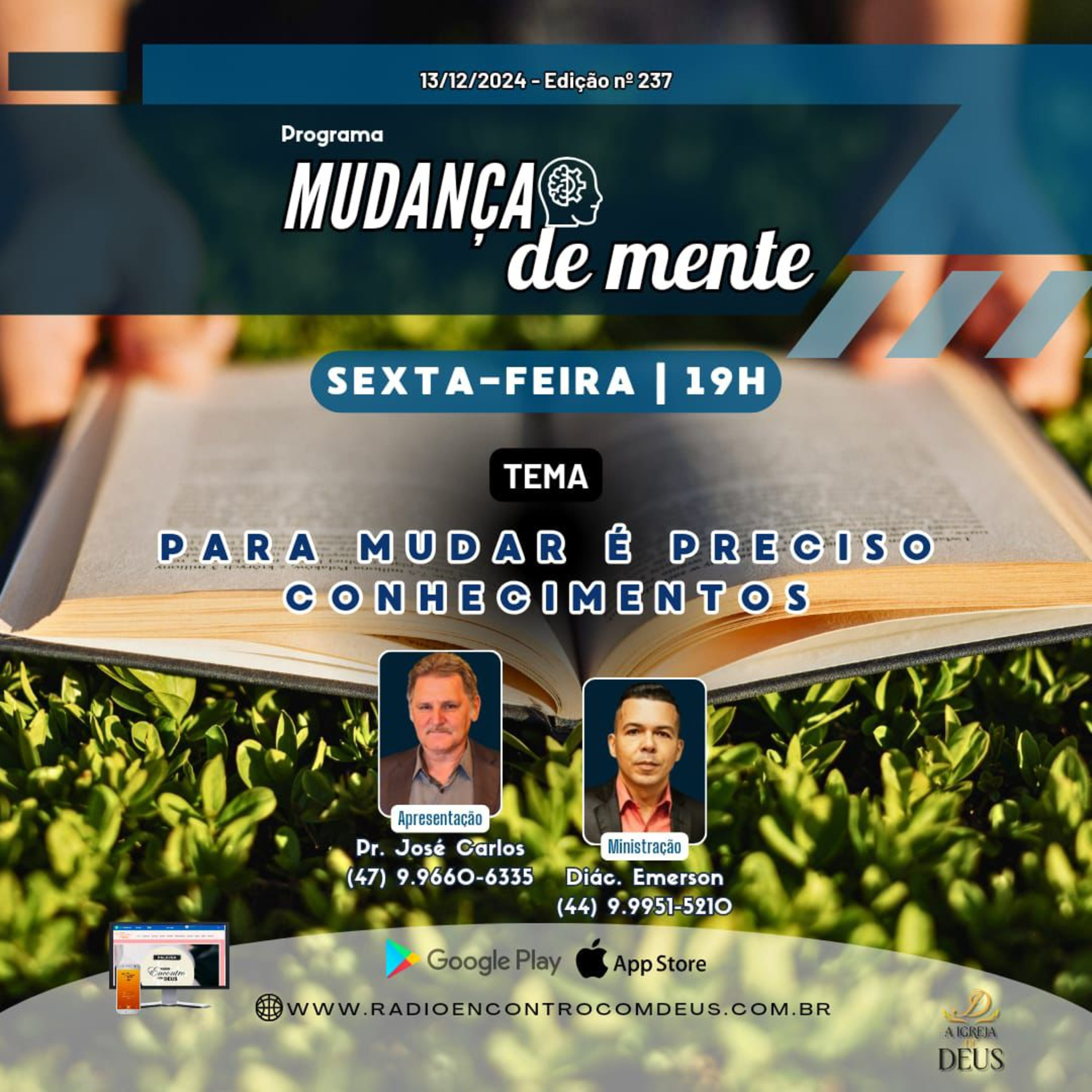 MUDANÇA DE MENTE