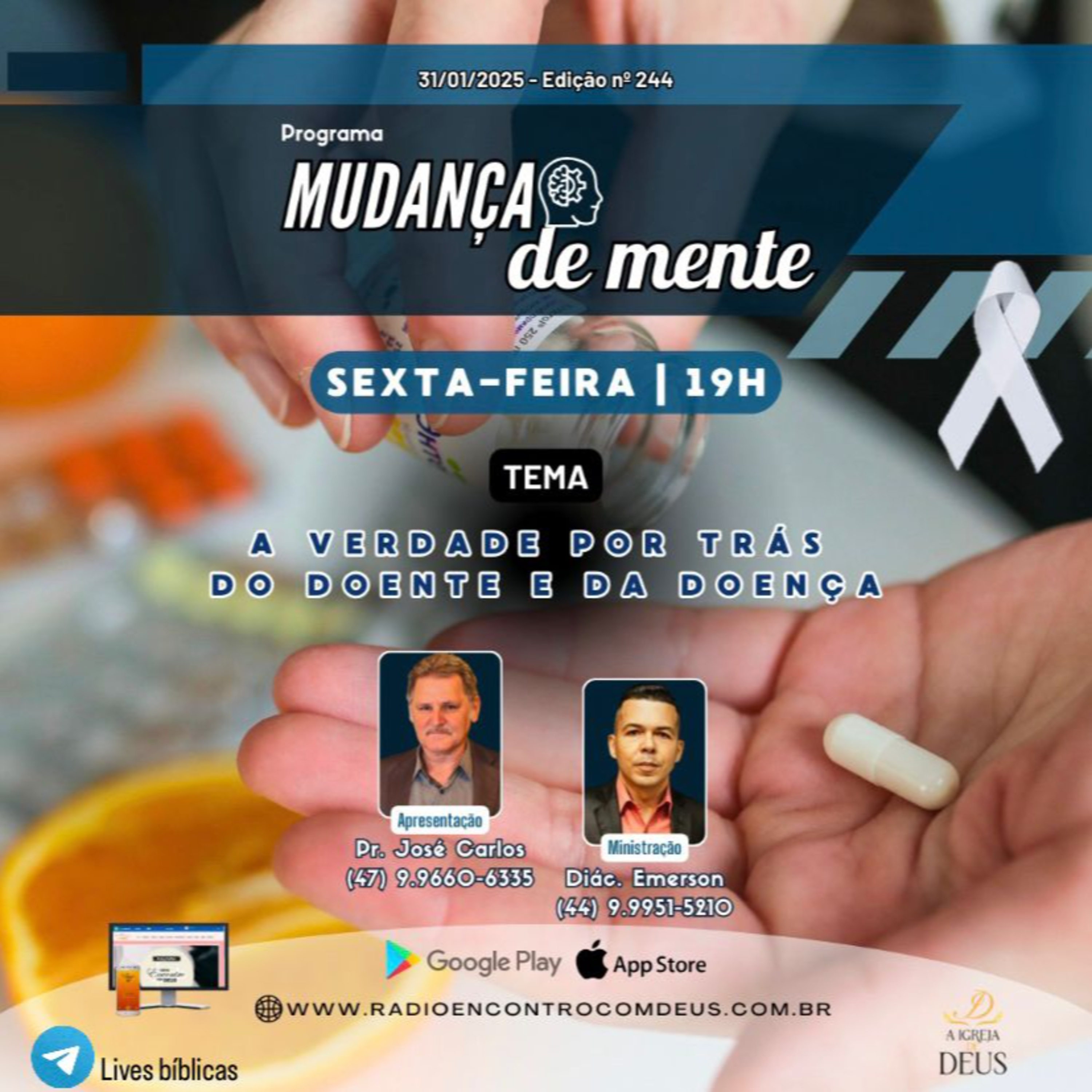 Mudança de mente - A verdade por trás do doente e da doença - R#183  episode artwork