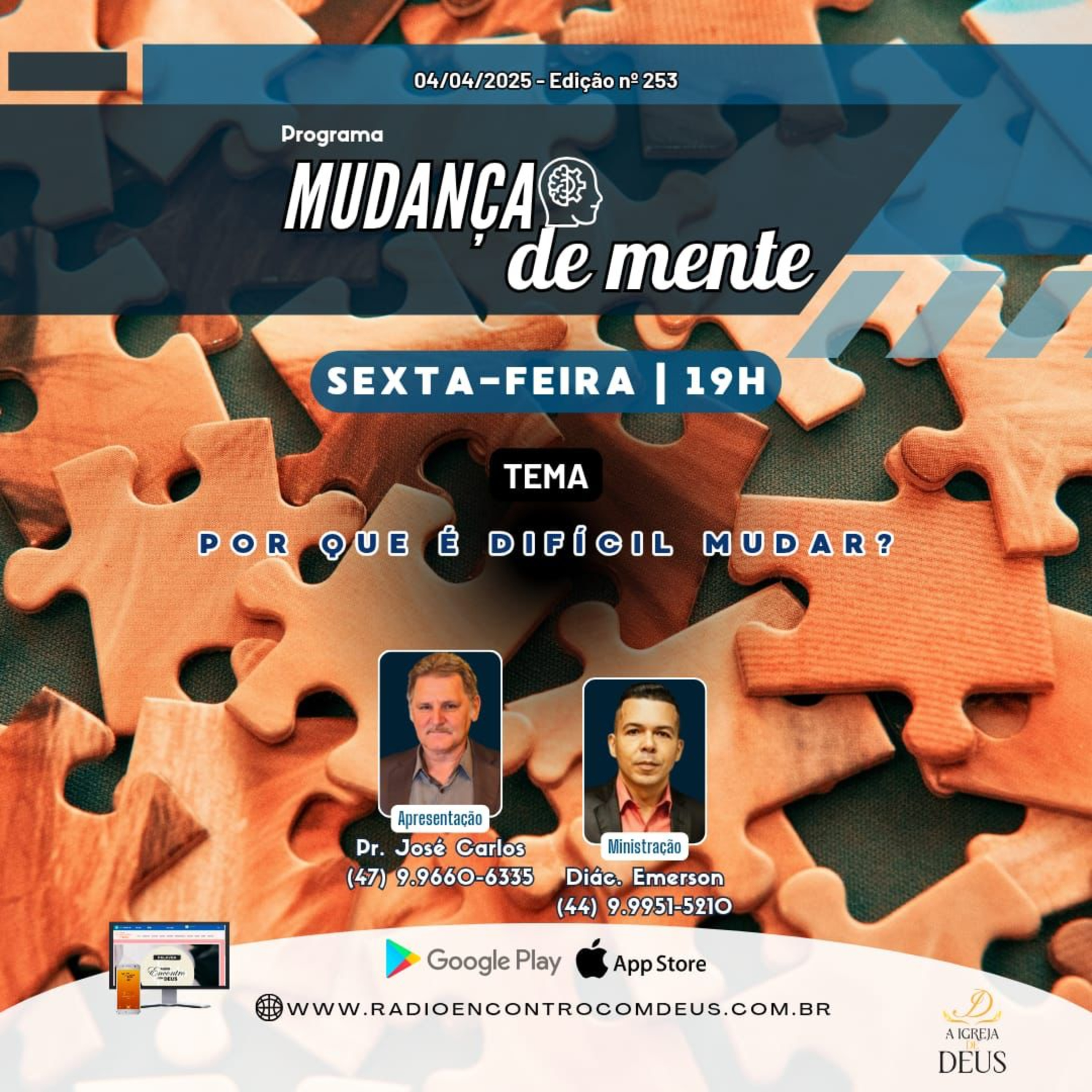 MUDANÇA DE MENTE