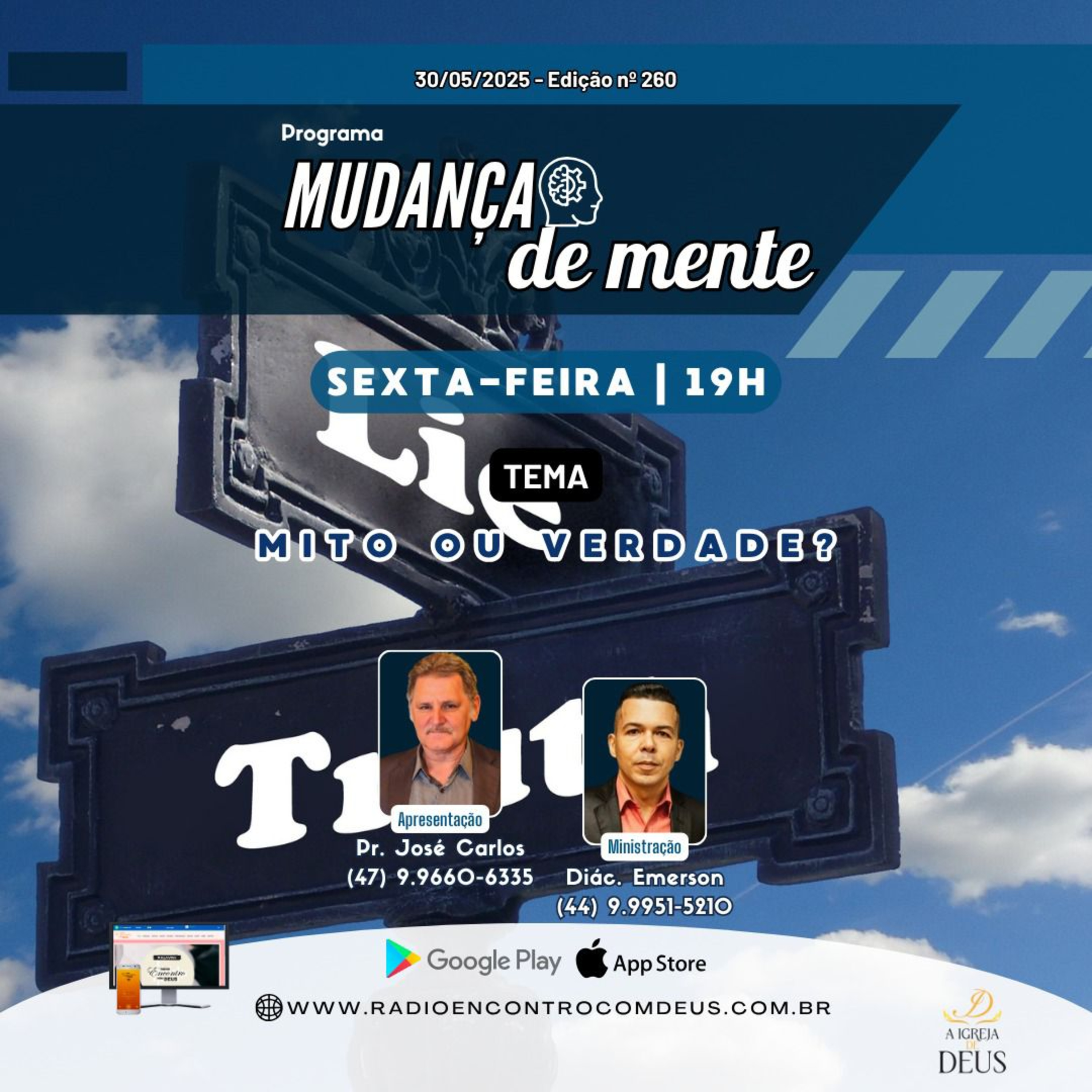 MUDANÇA DE MENTE