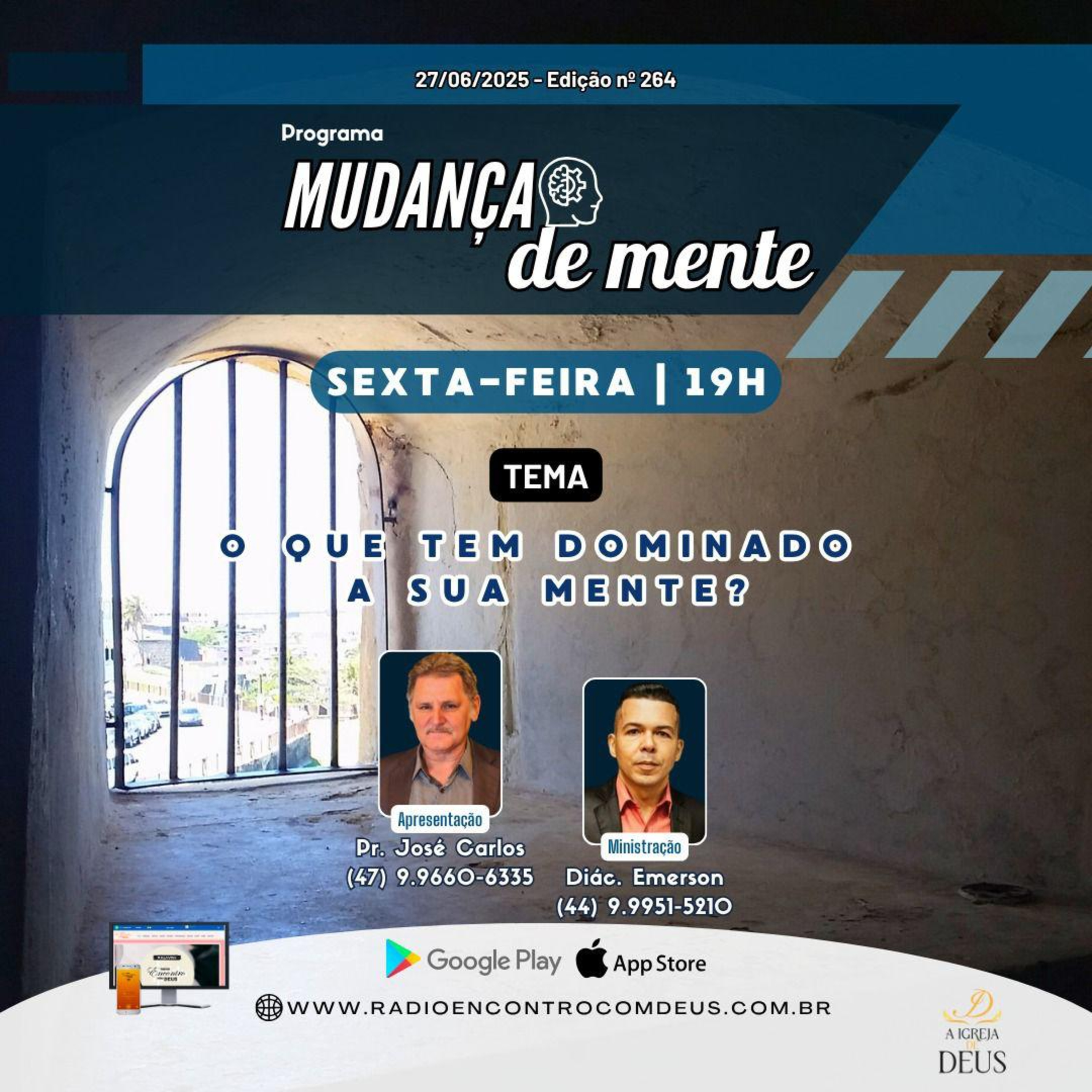 Mudança de mente - O que tem dominado a sua mente? episode artwork