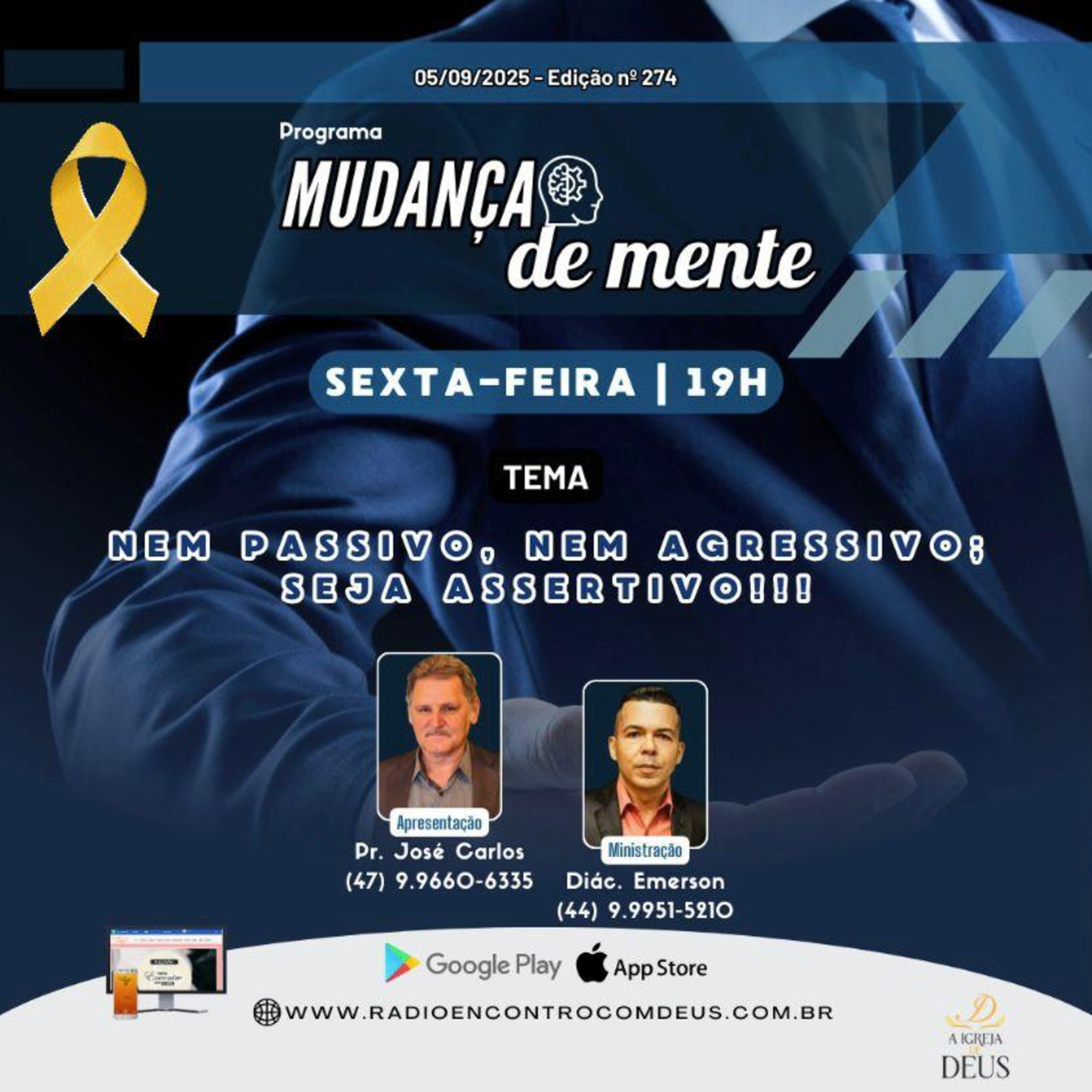Mudança de mente - Nem passivo, nem agressivo; seja assertivo!!! - R#14