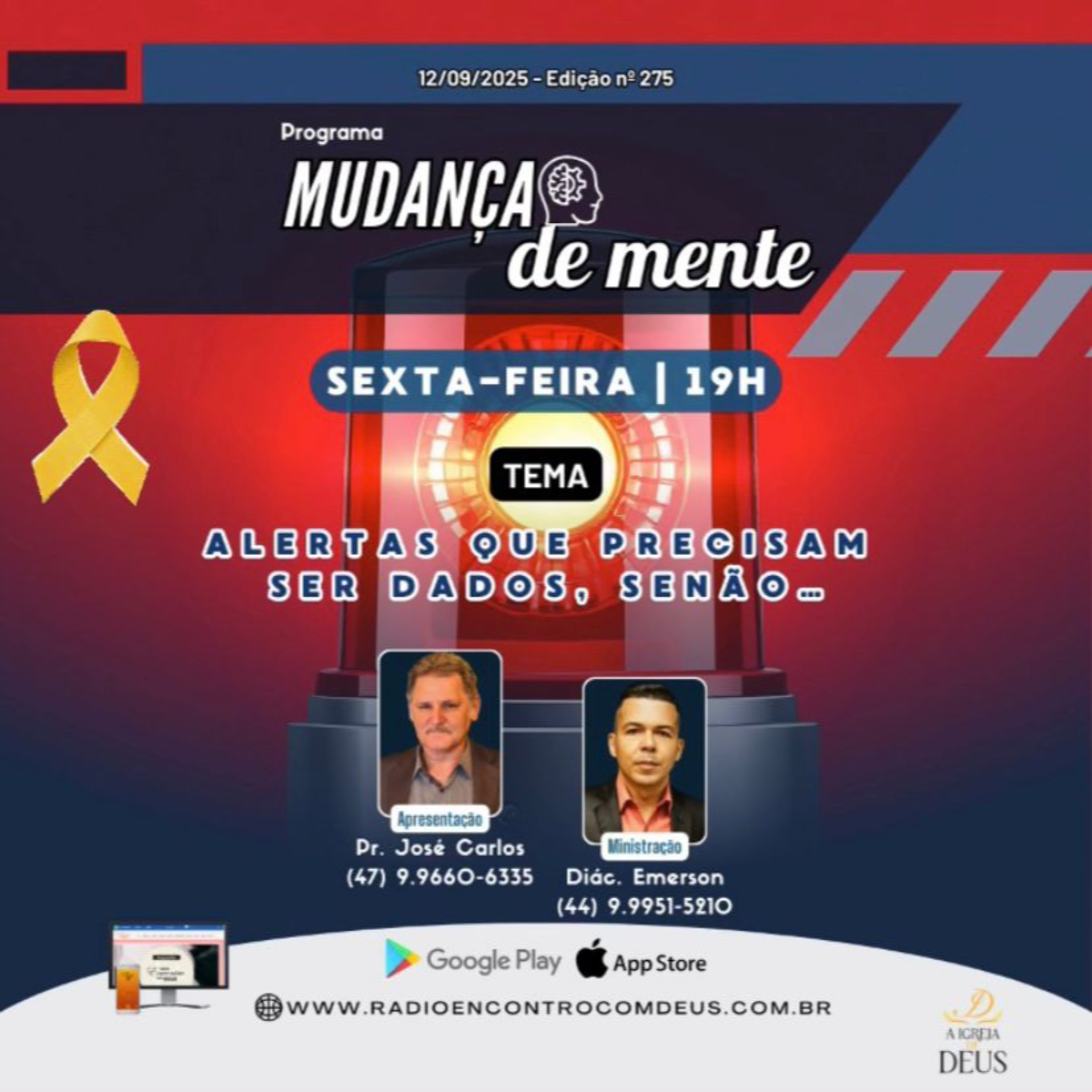 Mudança de mente - Alertas que precisam ser dados, senão... episode artwork