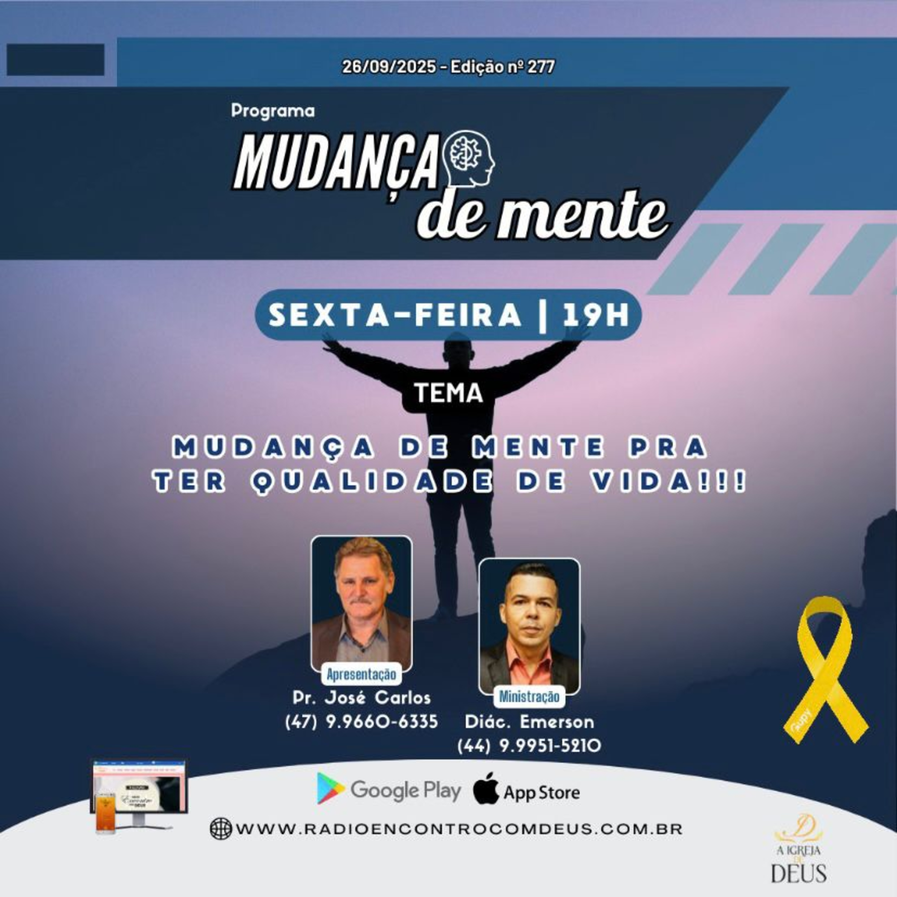 Mudança de mente pra ter qualidade de vida!!! episode artwork