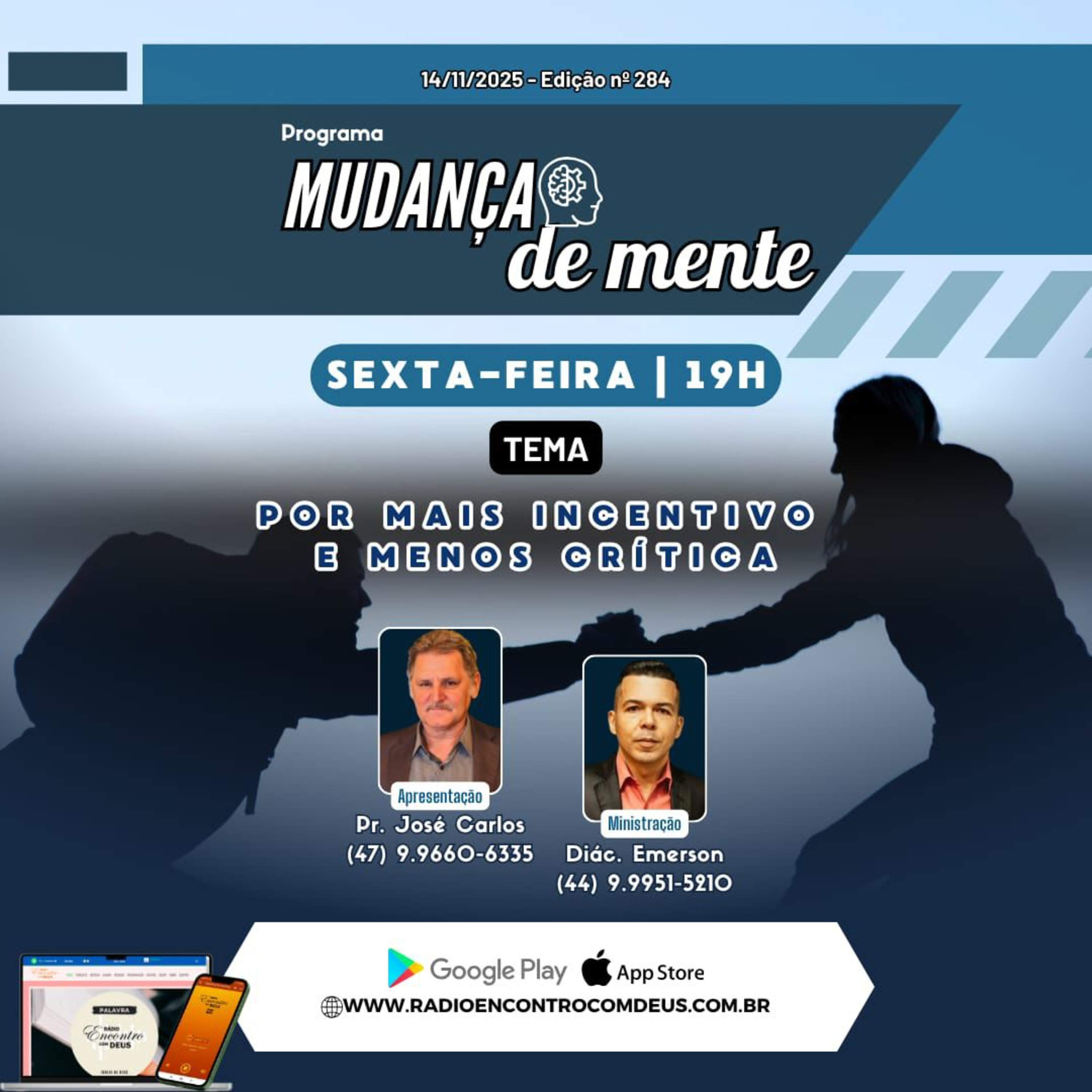Mudança de mente - Por mais incentivo e menos crítica - R#119 episode artwork