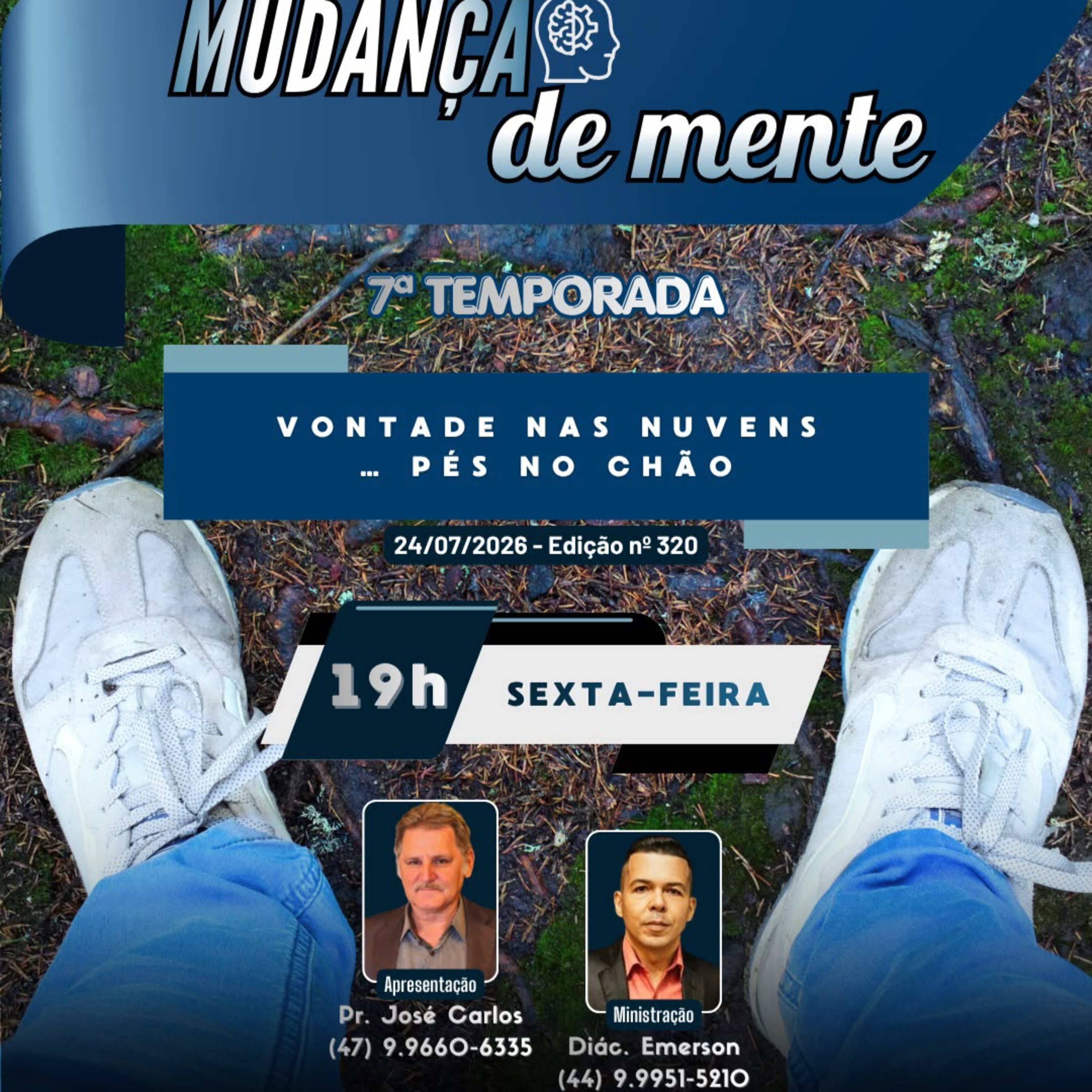 Mudança de mente - Vontade nas nuvens ... pés no chão - R#59 -  episode artwork