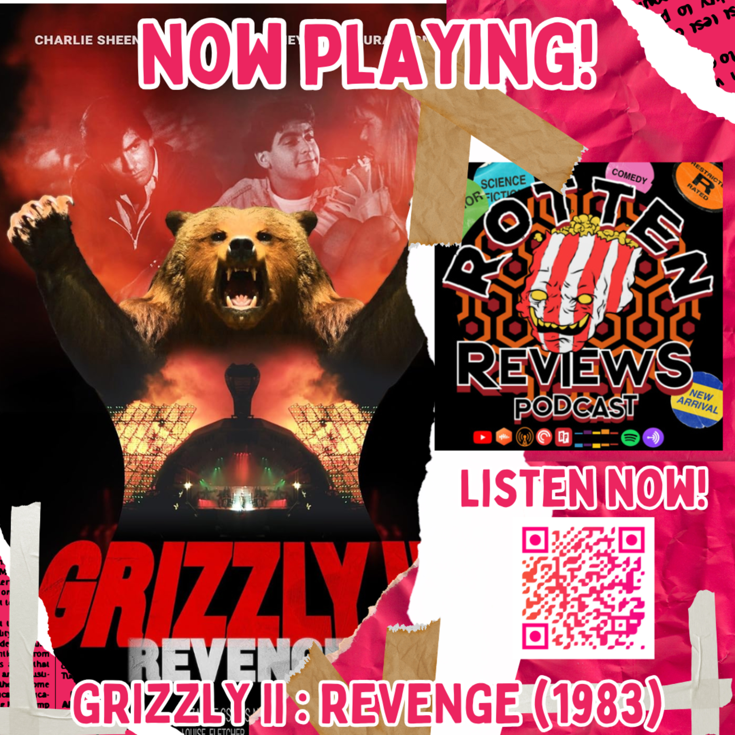 EP | 305 | Grizzly II: Revenge (1983) episode artwork