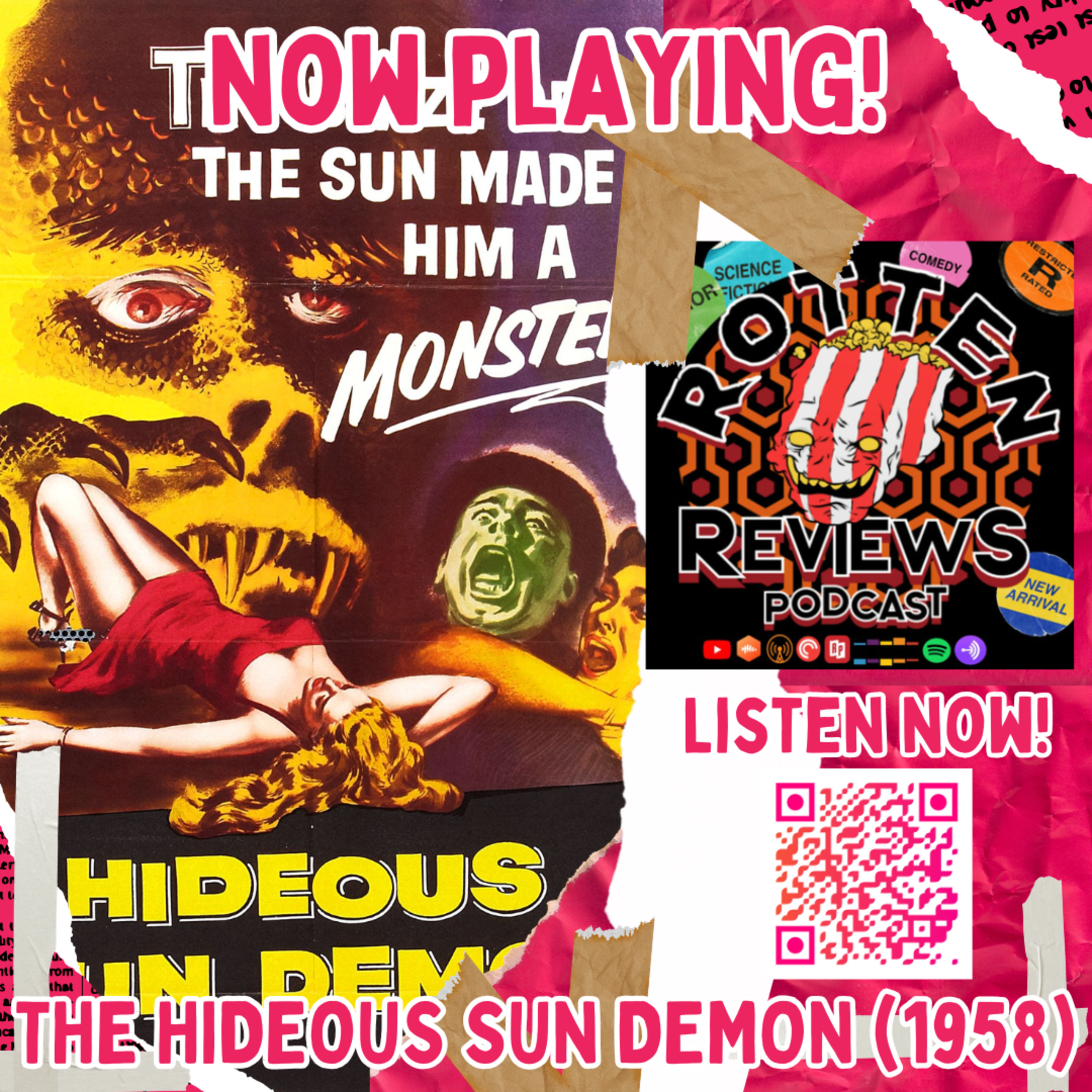 EP | 308 | The Hideous Sun Demon (1958) episode artwork