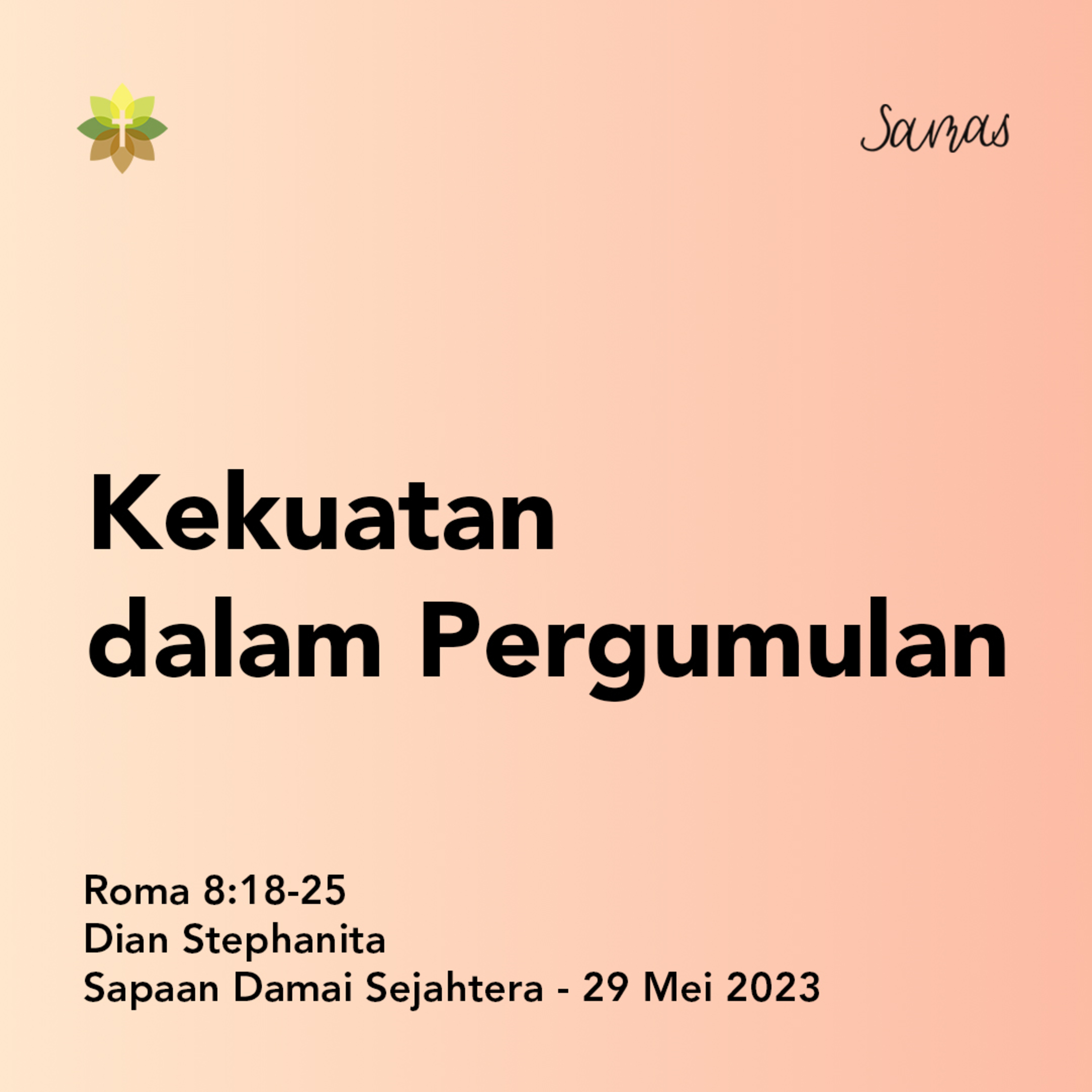 Kekuatan dalam Pergumulan episode artwork
