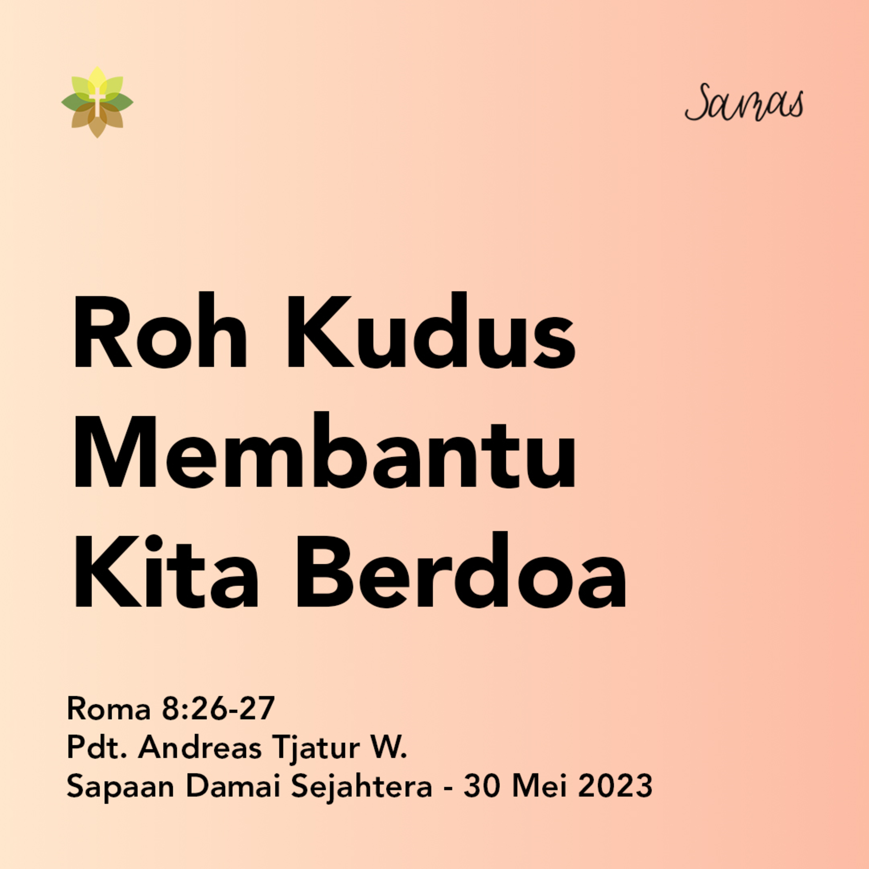 Roh Kudus Membantu Kita Berdoa episode artwork