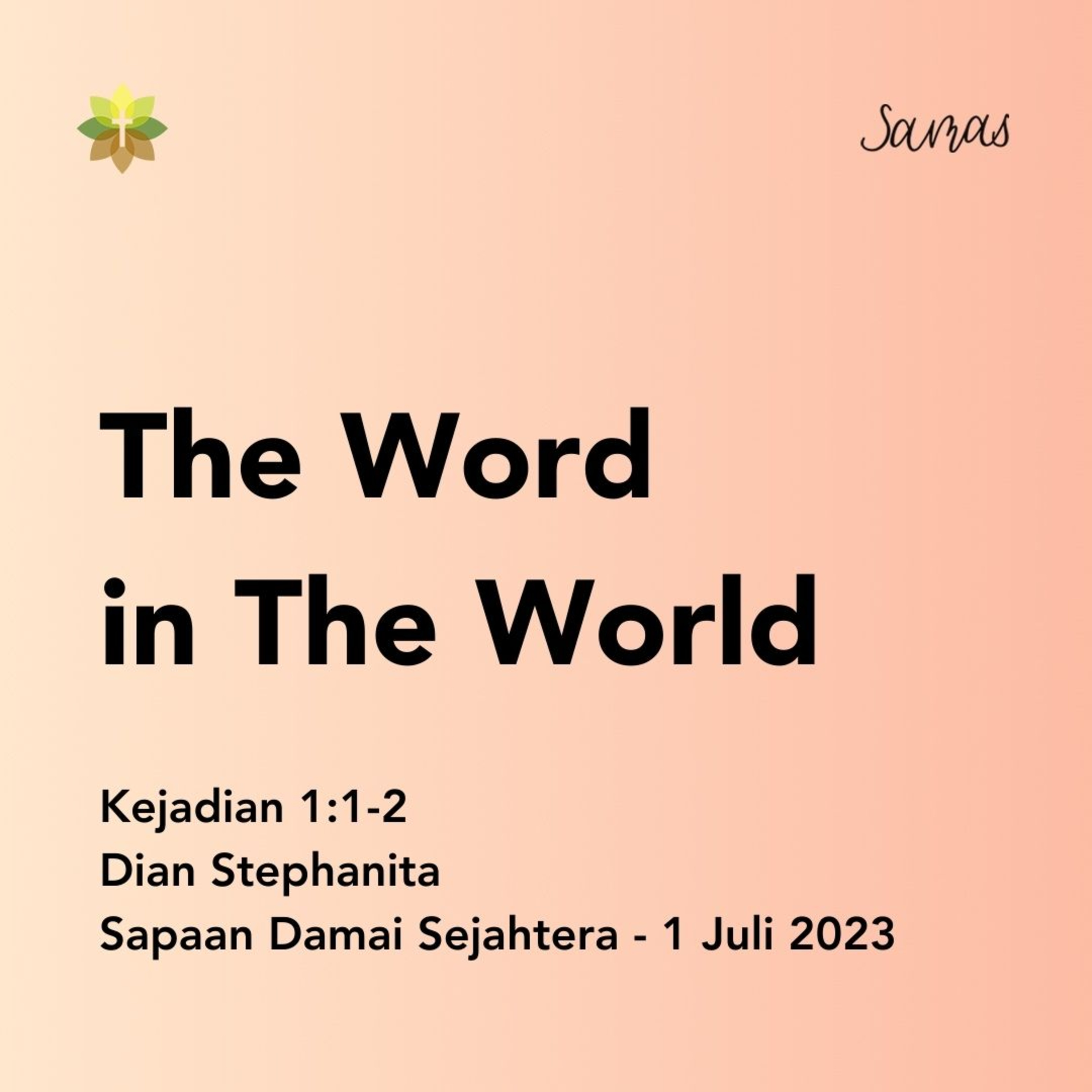 The Word in The World episode artwork