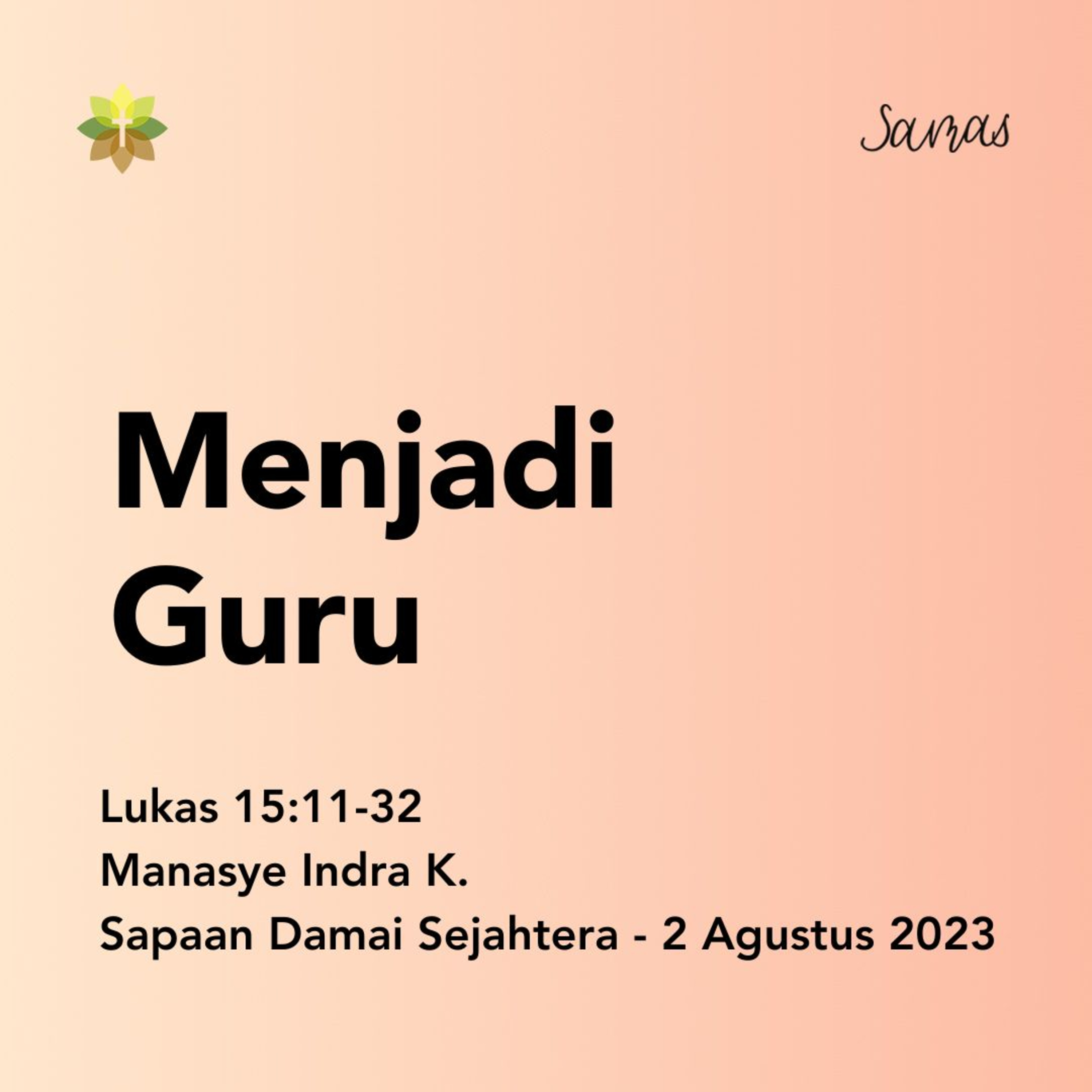 Menjadi Guru episode artwork