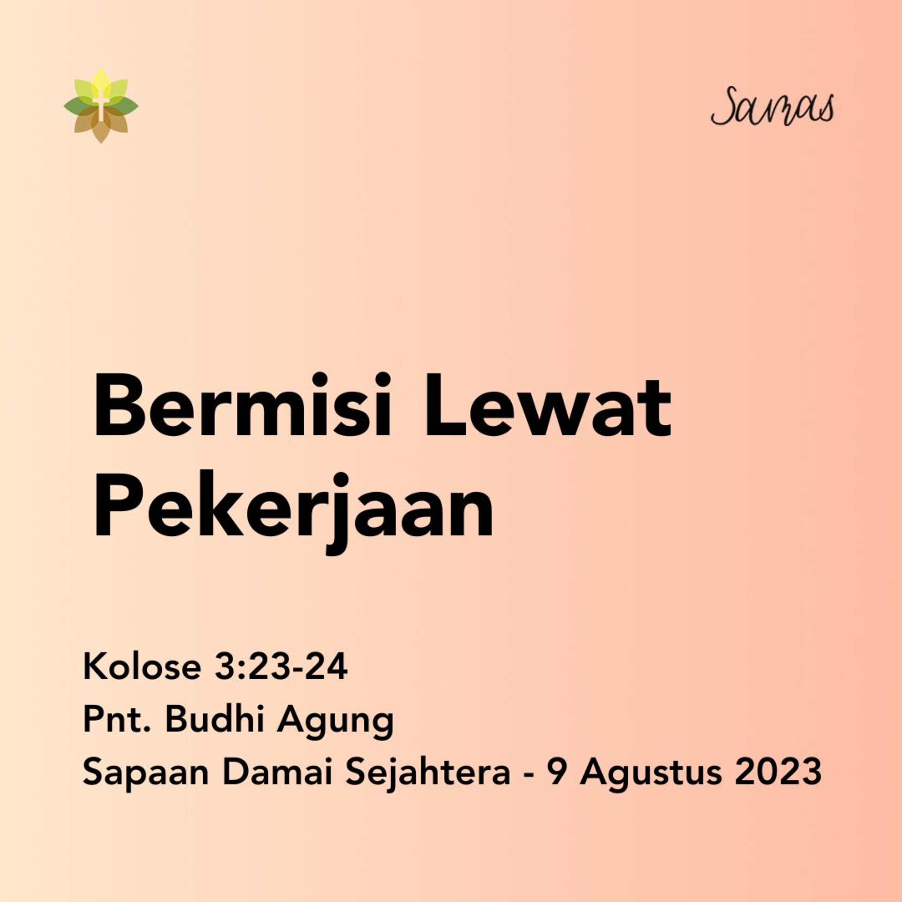 Bermisi Lewat Pekerjaan episode artwork