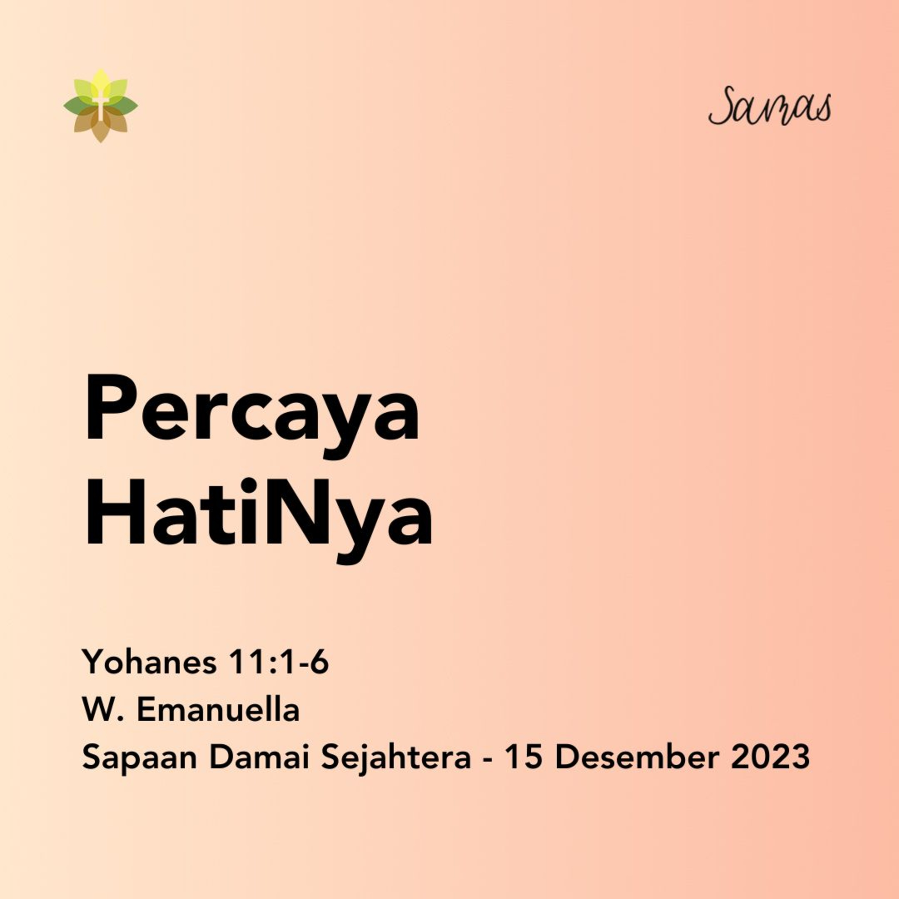 Percaya HatiNya episode artwork