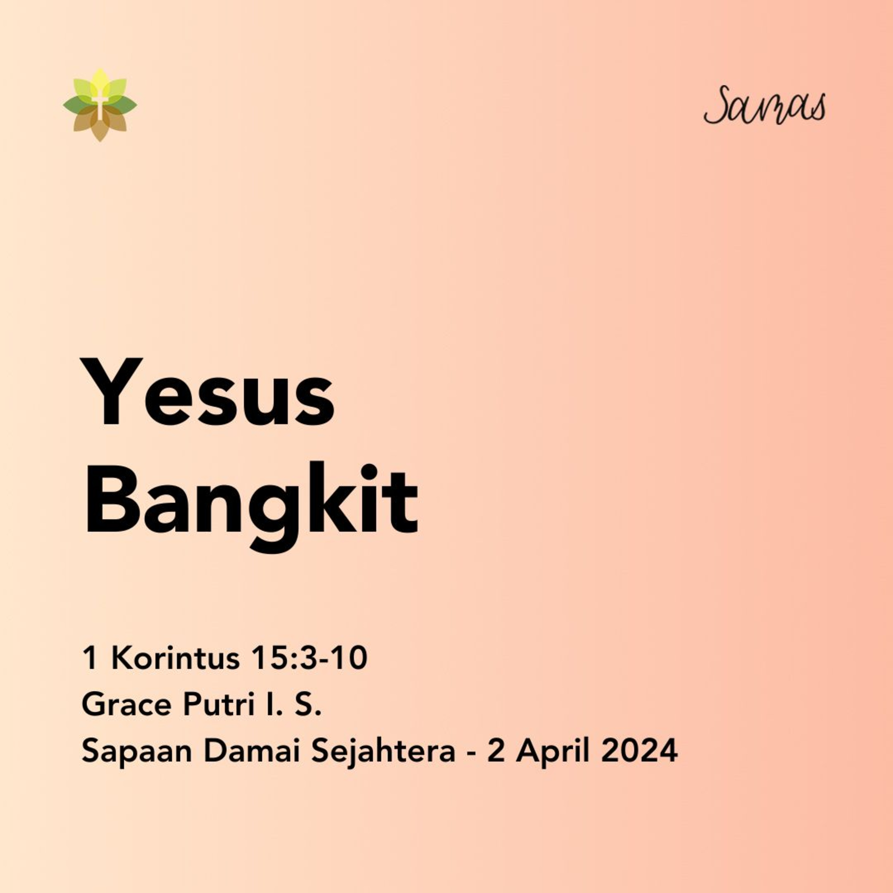 Yesus Bangkit episode artwork