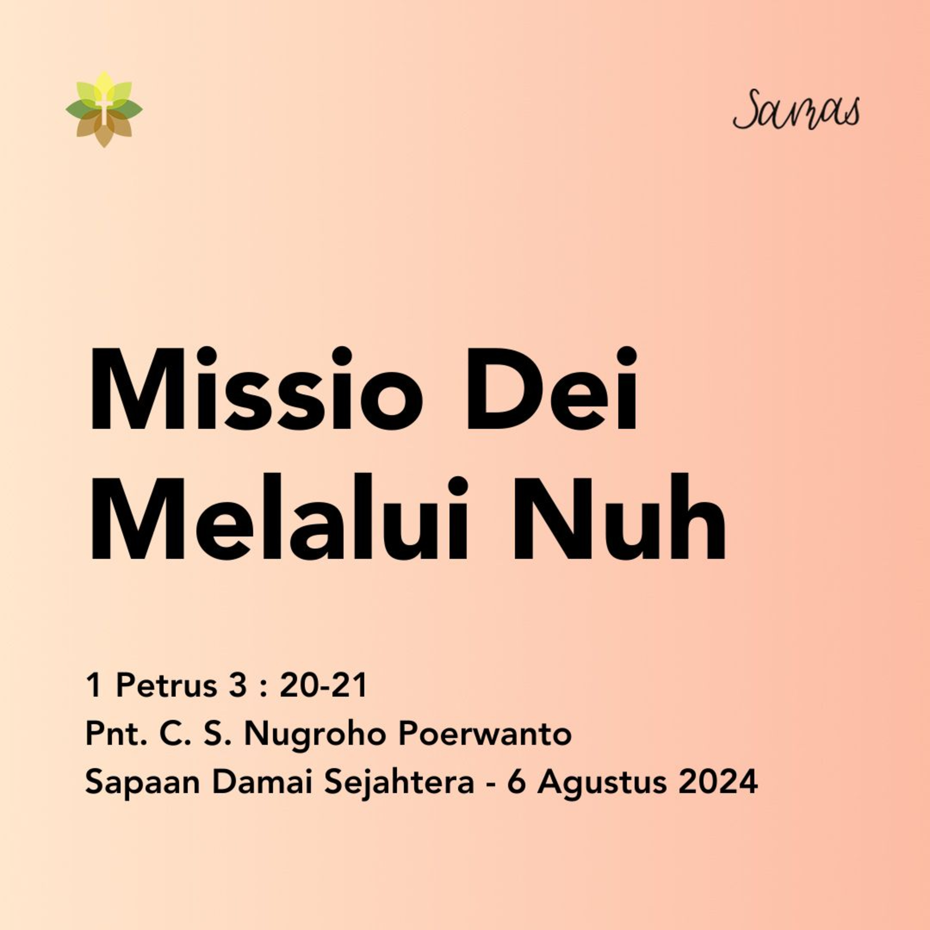 Missio Dei Melalui Nuh episode artwork