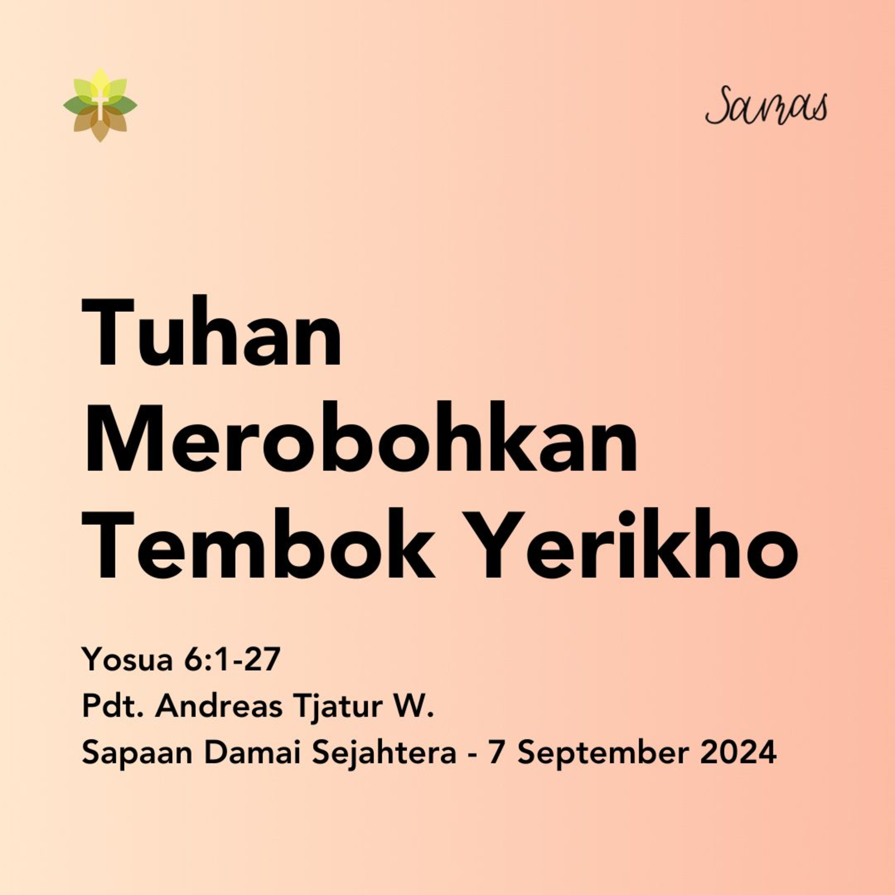 Tuhan Merobohkan Tembok Yerikho episode artwork