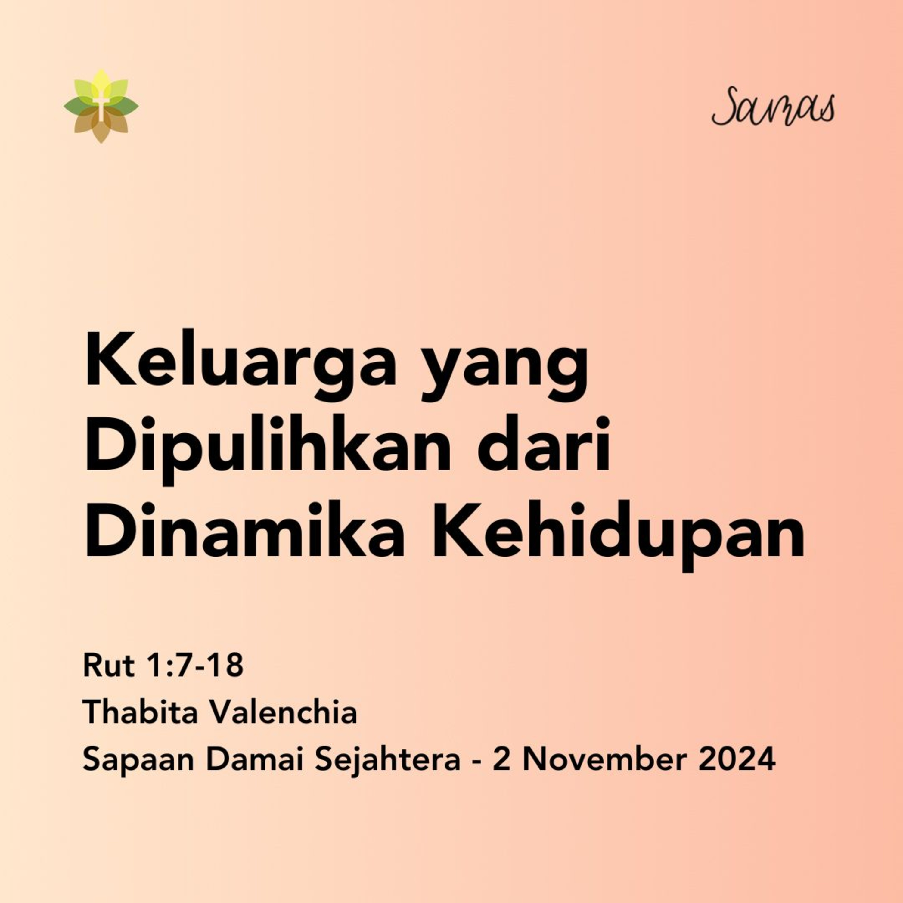 Keluarga yang Dipulihkan dari Dinamika Kehidupan episode artwork