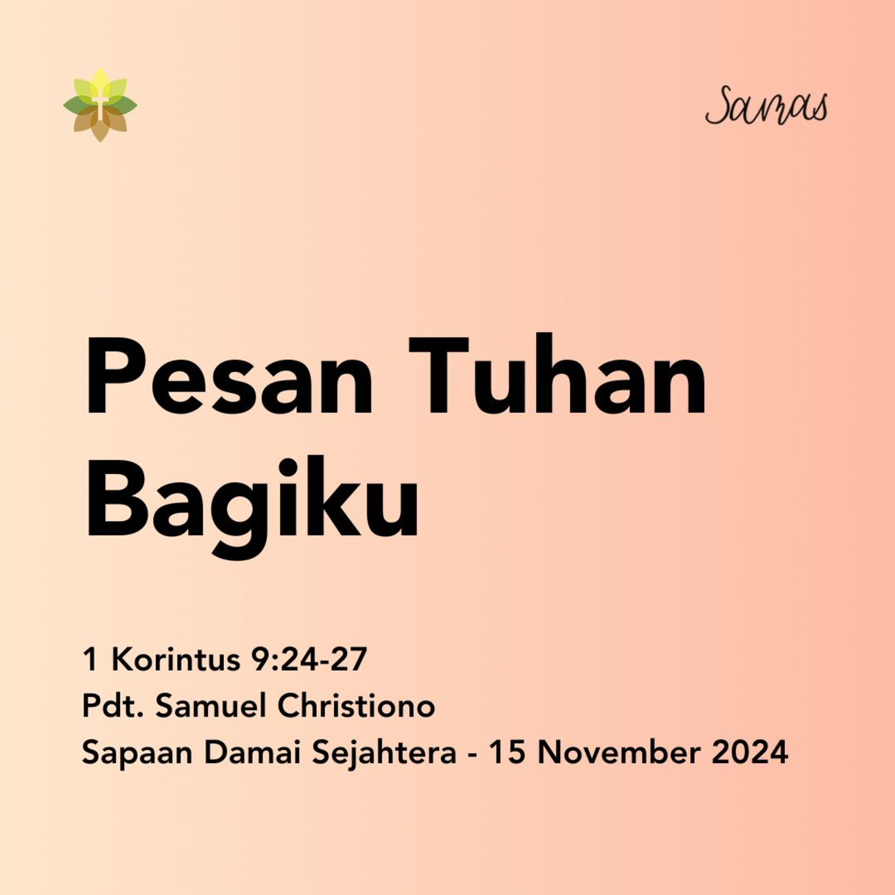 Pesan Tuhan Bagiku episode artwork