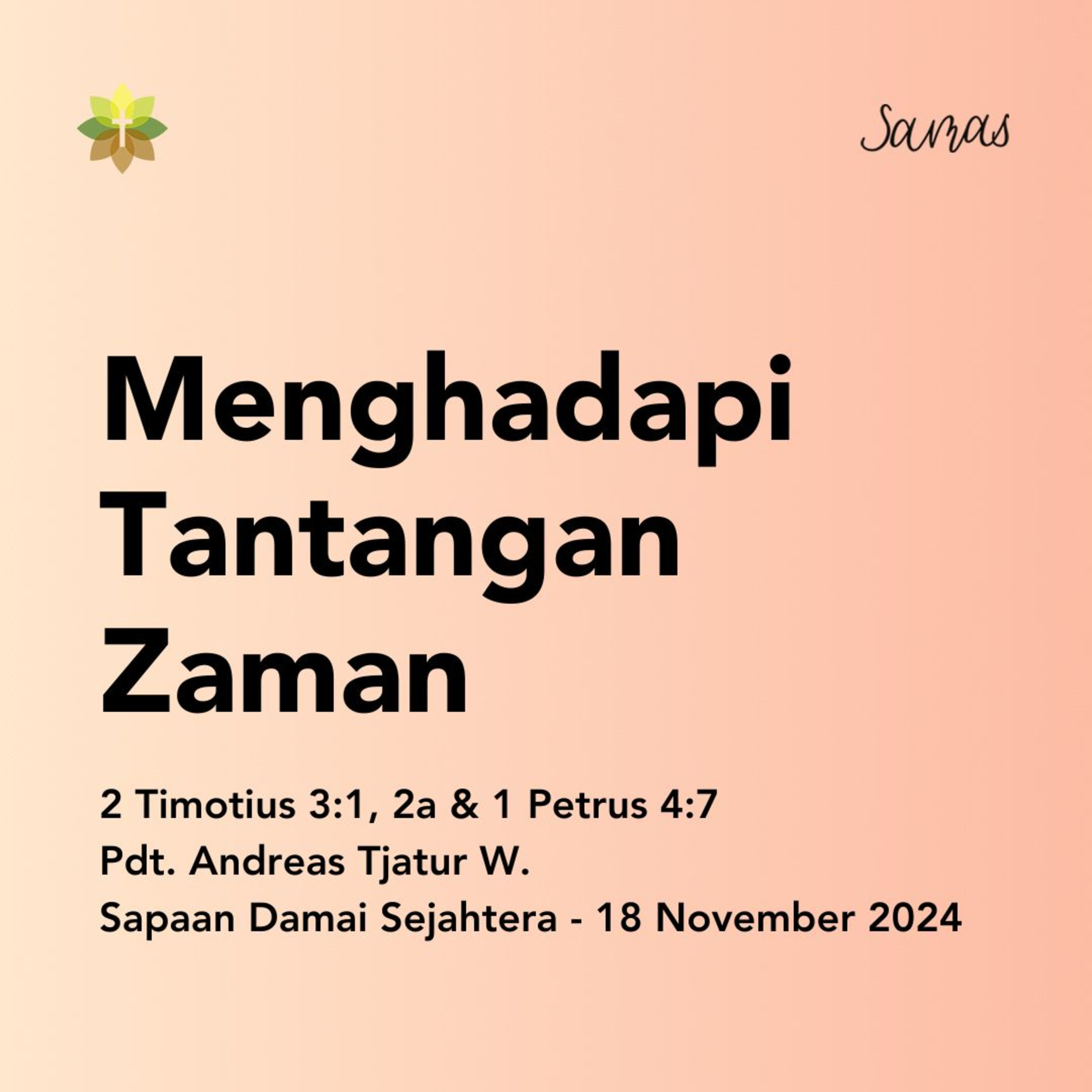 Menghadapi Tantangan Zaman episode artwork