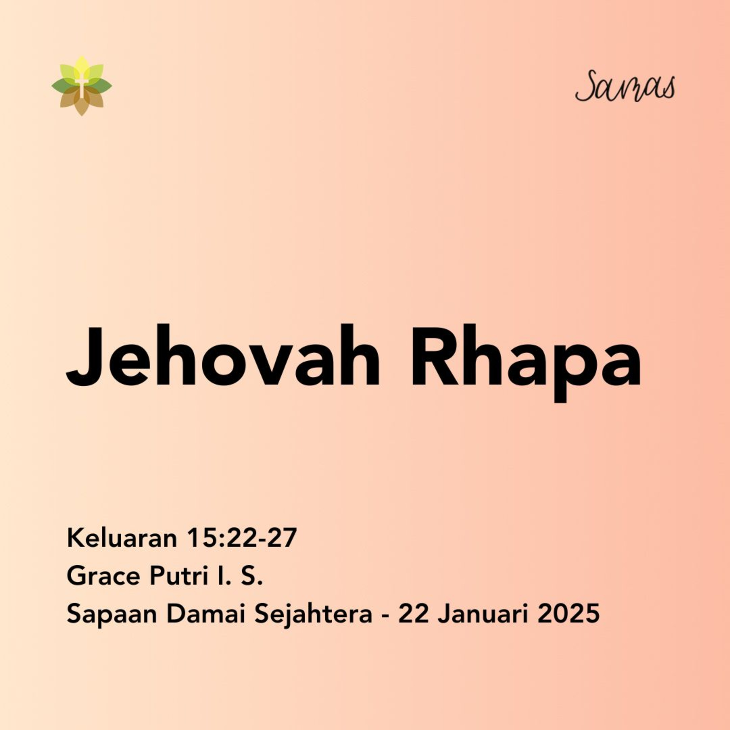 Jehovah Rhapa episode artwork