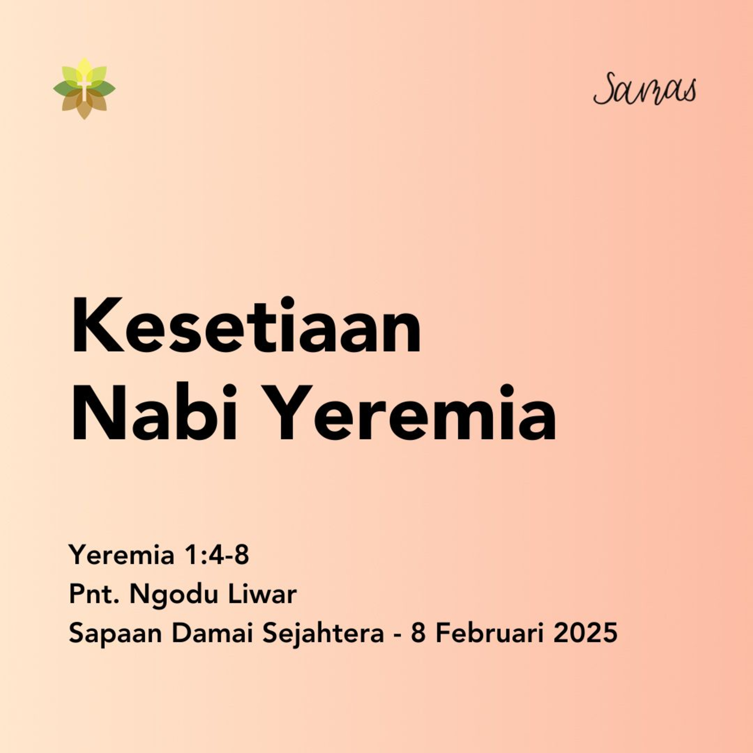 Kesetiaan Nabi Yeremia episode artwork