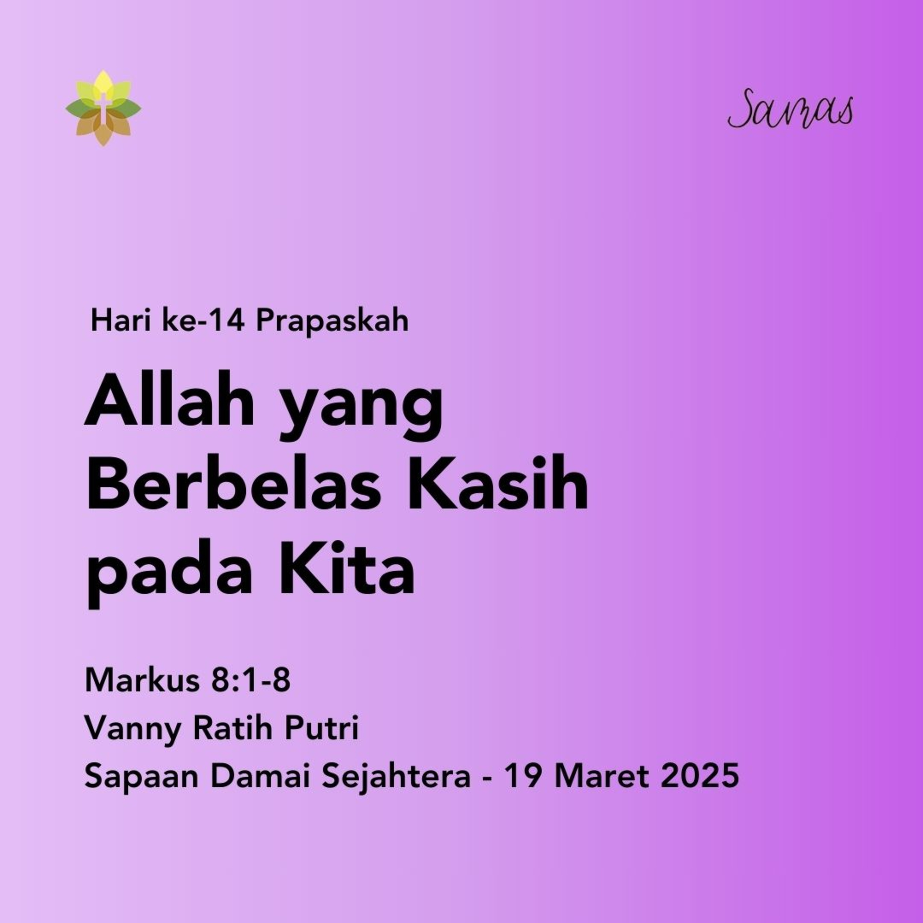 Allah yang Berbelas Kasih pada Kita episode artwork