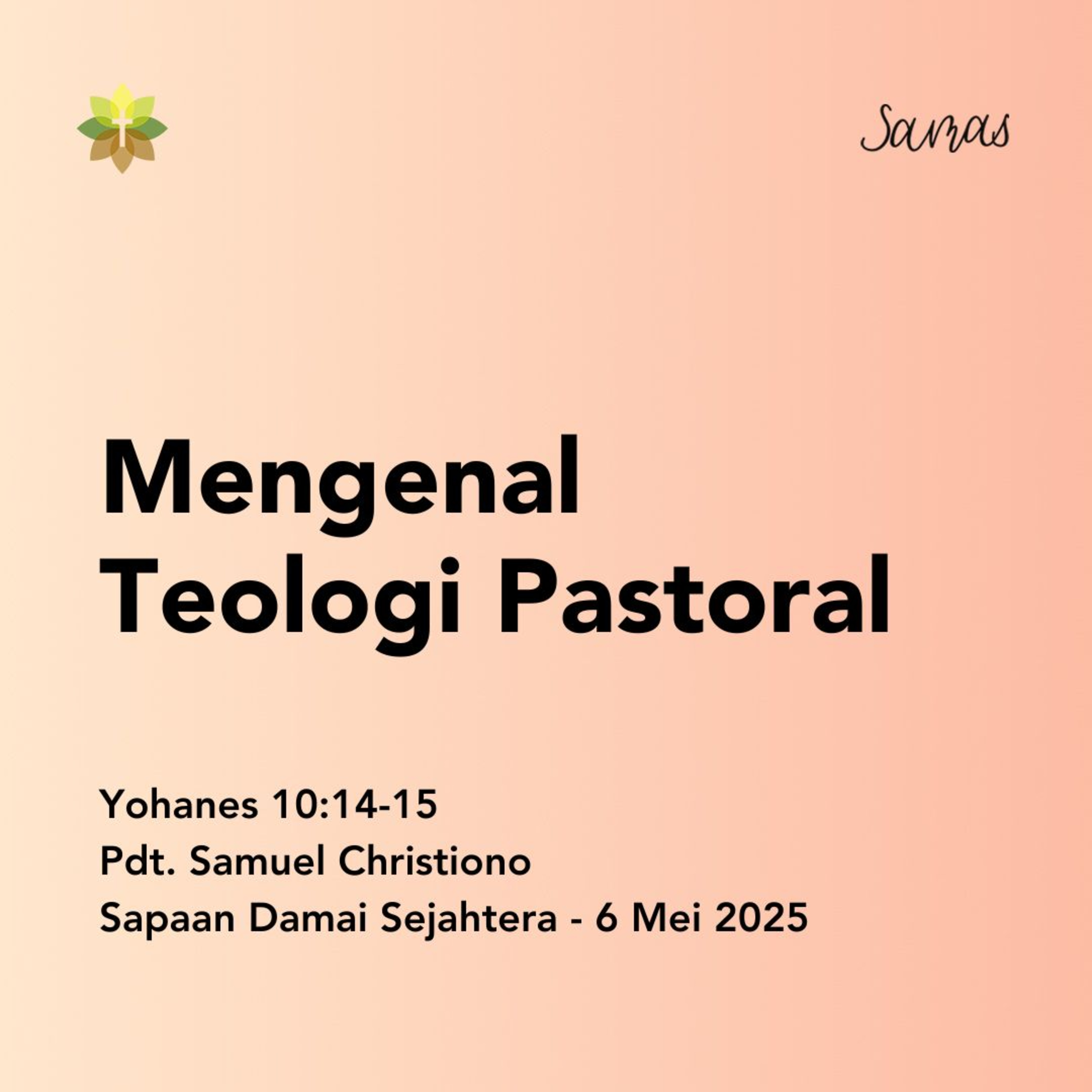 Mengenal Teologi Pastoral episode artwork