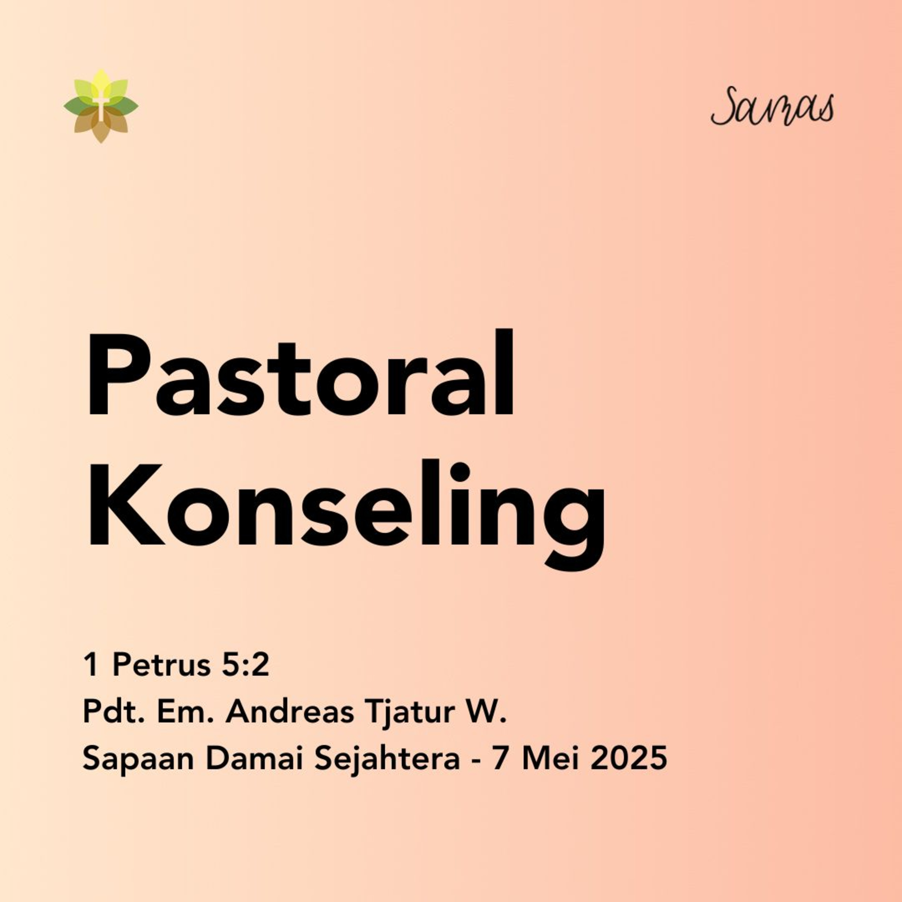 Pastoral Konseling episode artwork