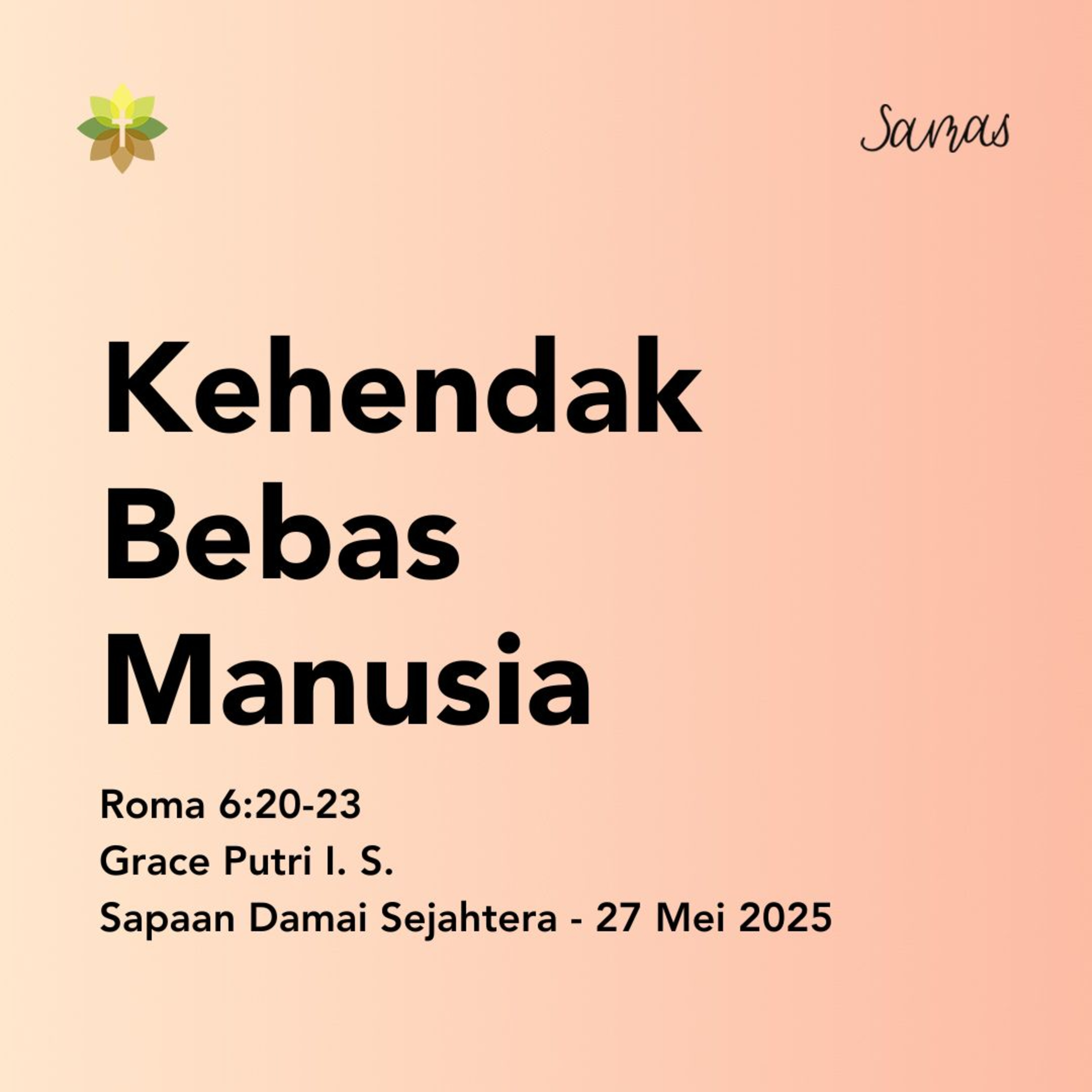 Kehendak Bebas Manusia episode artwork