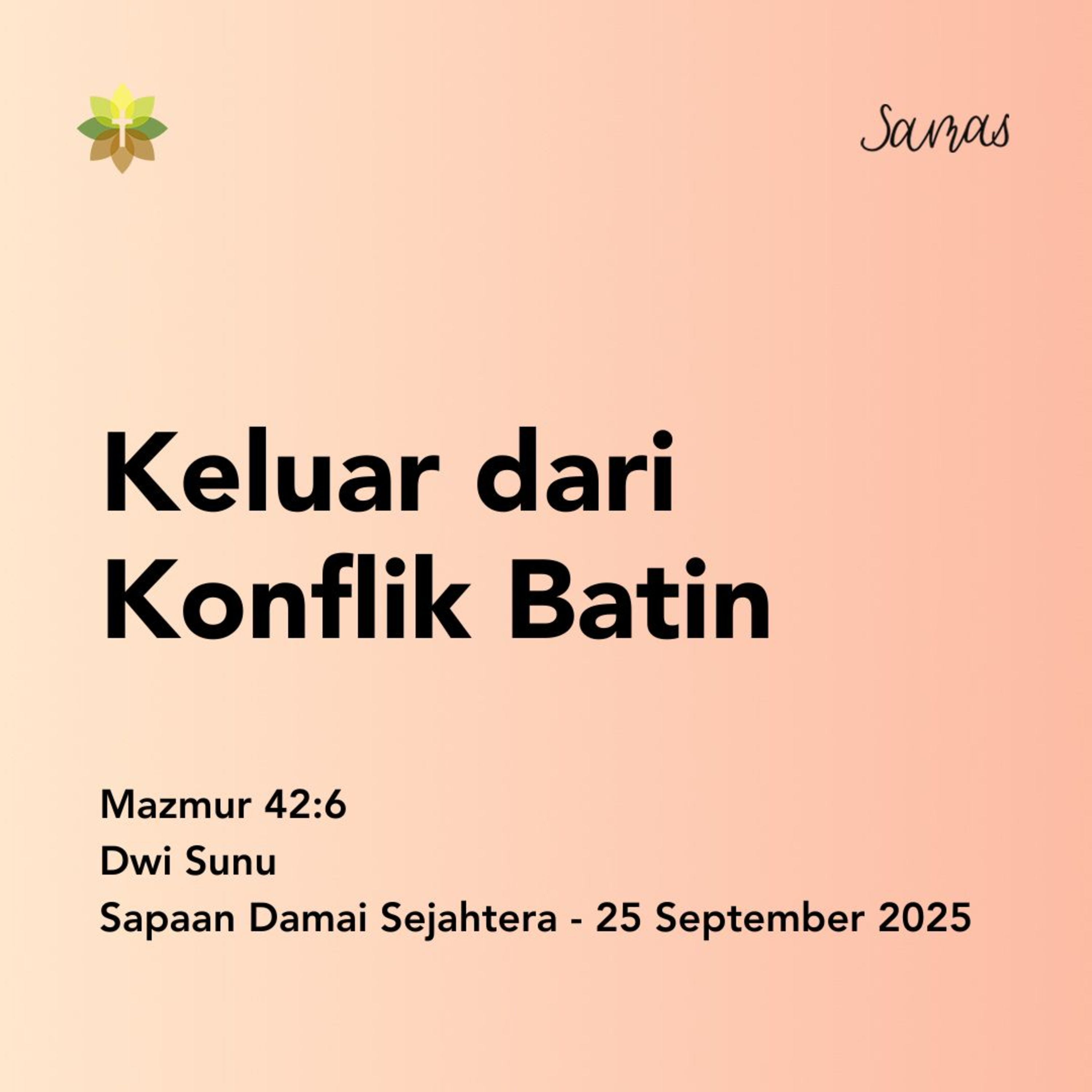 Keluar dari Konflik Batin episode artwork