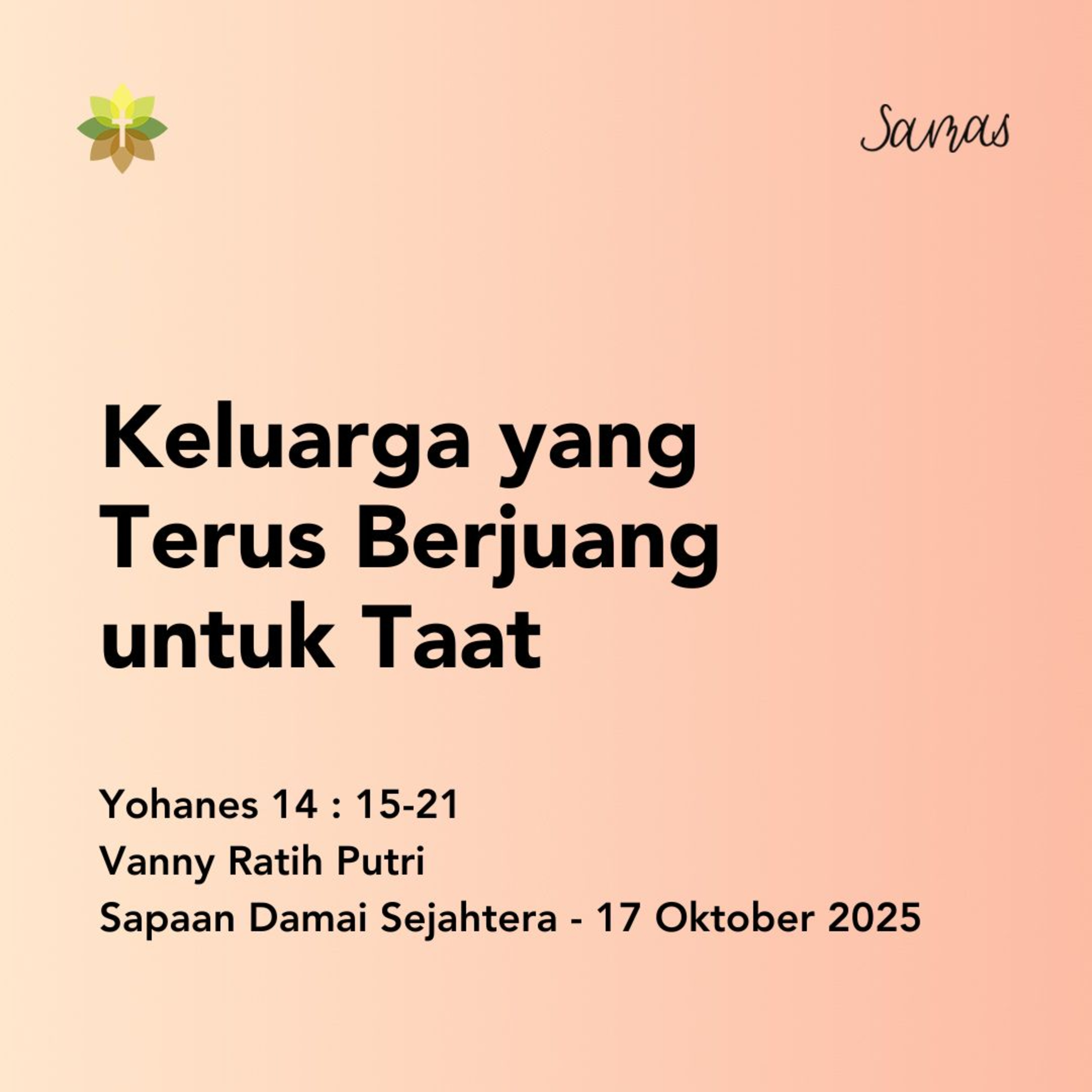 Keluarga yang Terus Berjuang untuk Taat episode artwork