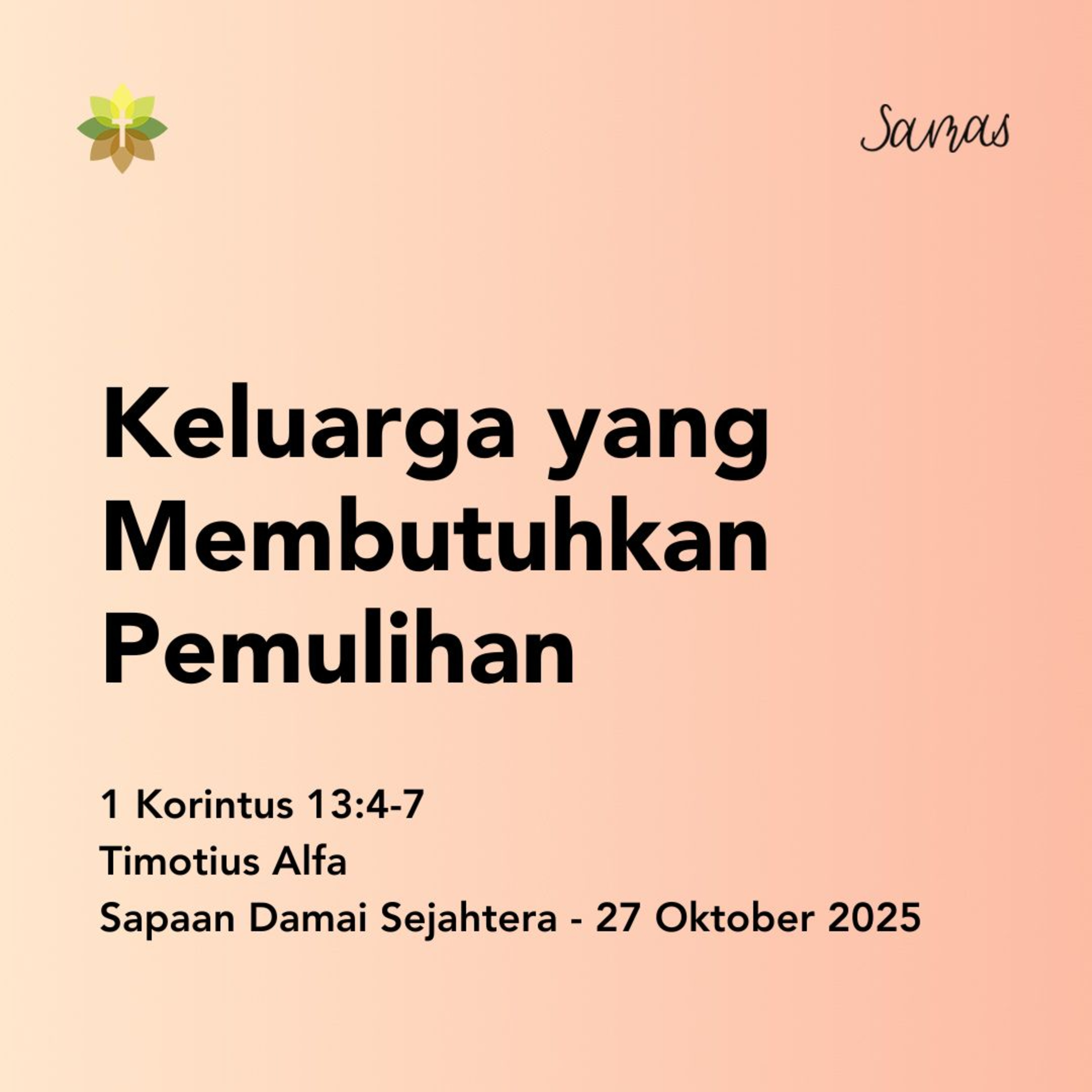 Keluarga yang Membutuhkan Pemulihan episode artwork