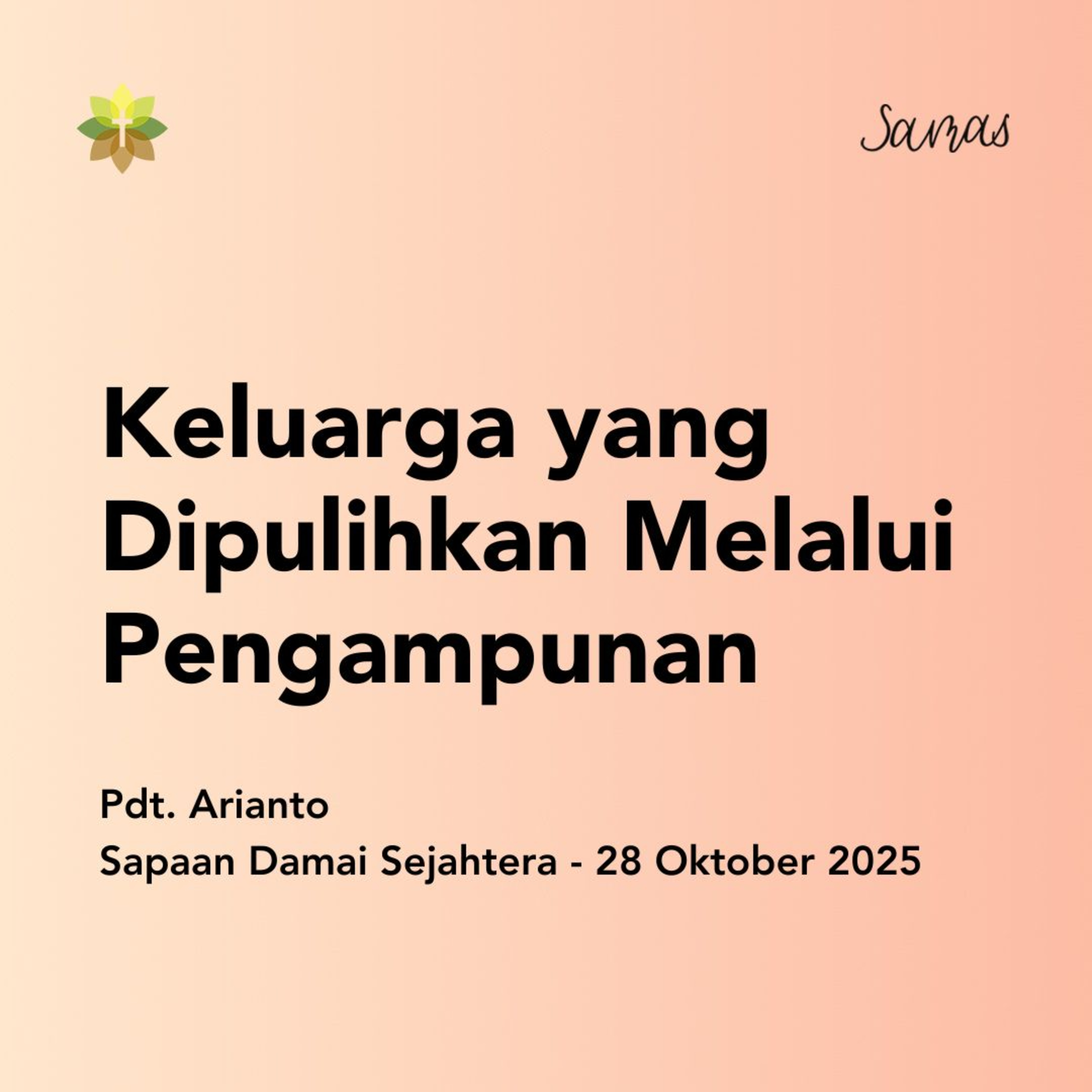 Keluarga yang Dipulihkan Melalui Pengampunan episode artwork