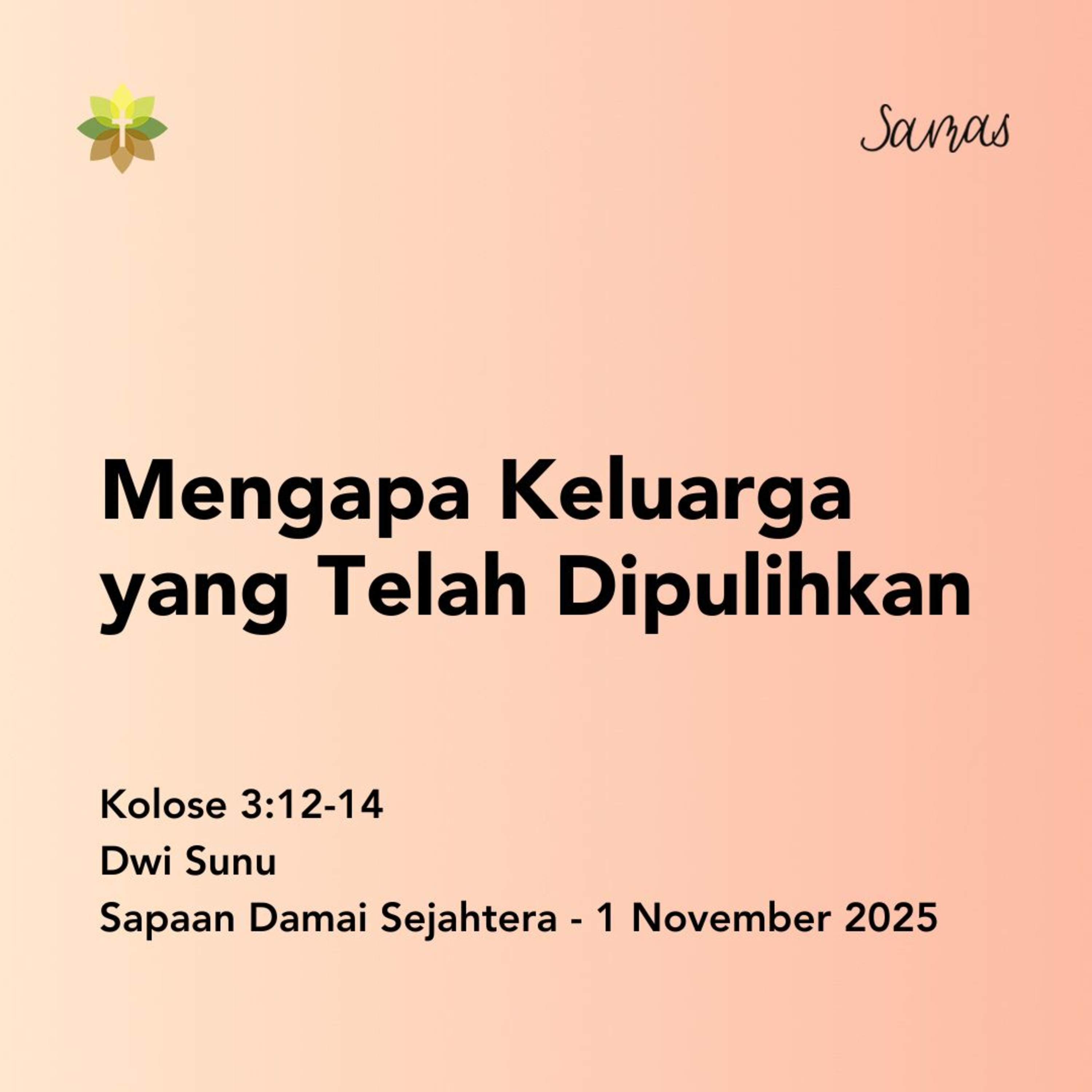 Mengapa Keluarga yang Telah Dipulihkan episode artwork