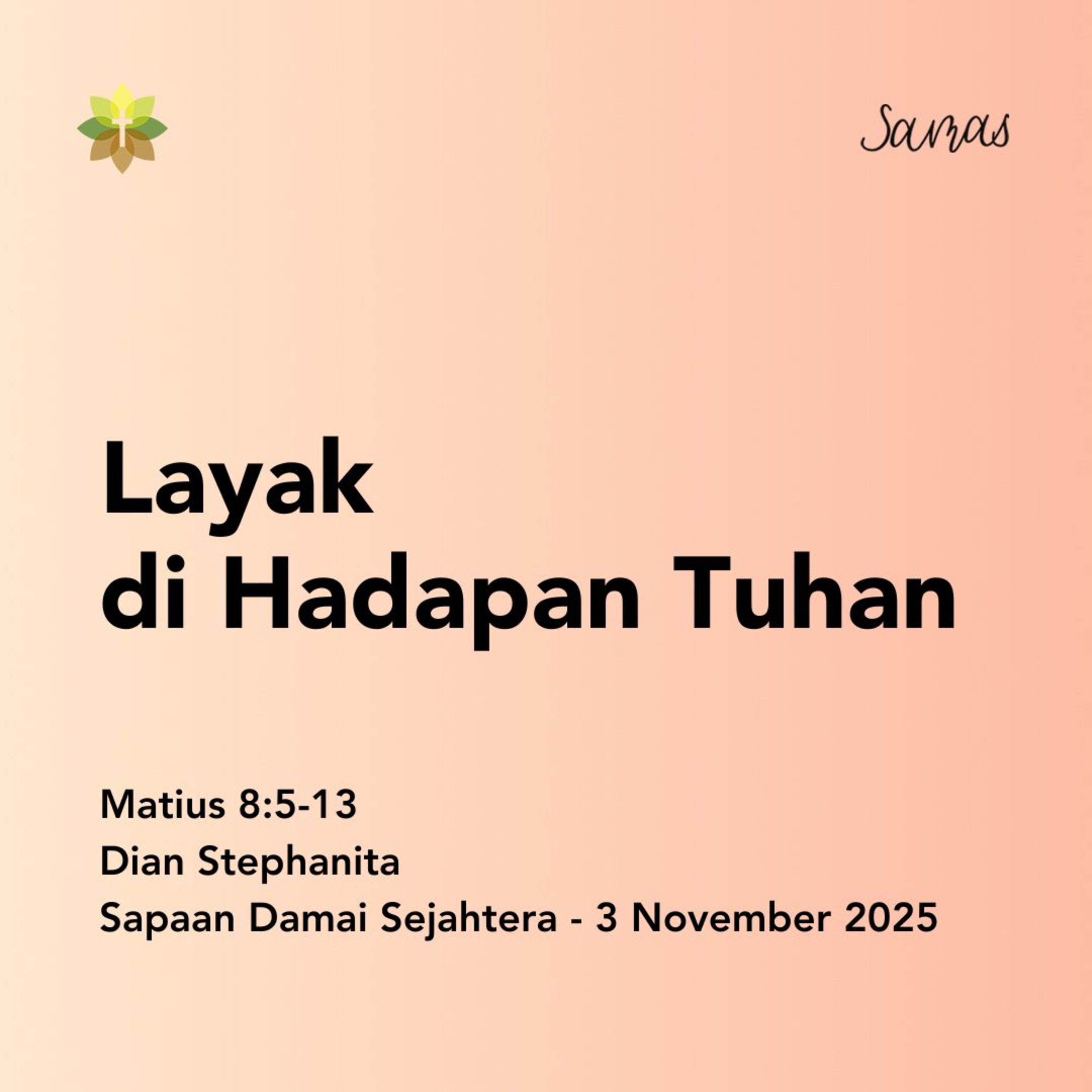 Layak di Hadapan Tuhan episode artwork