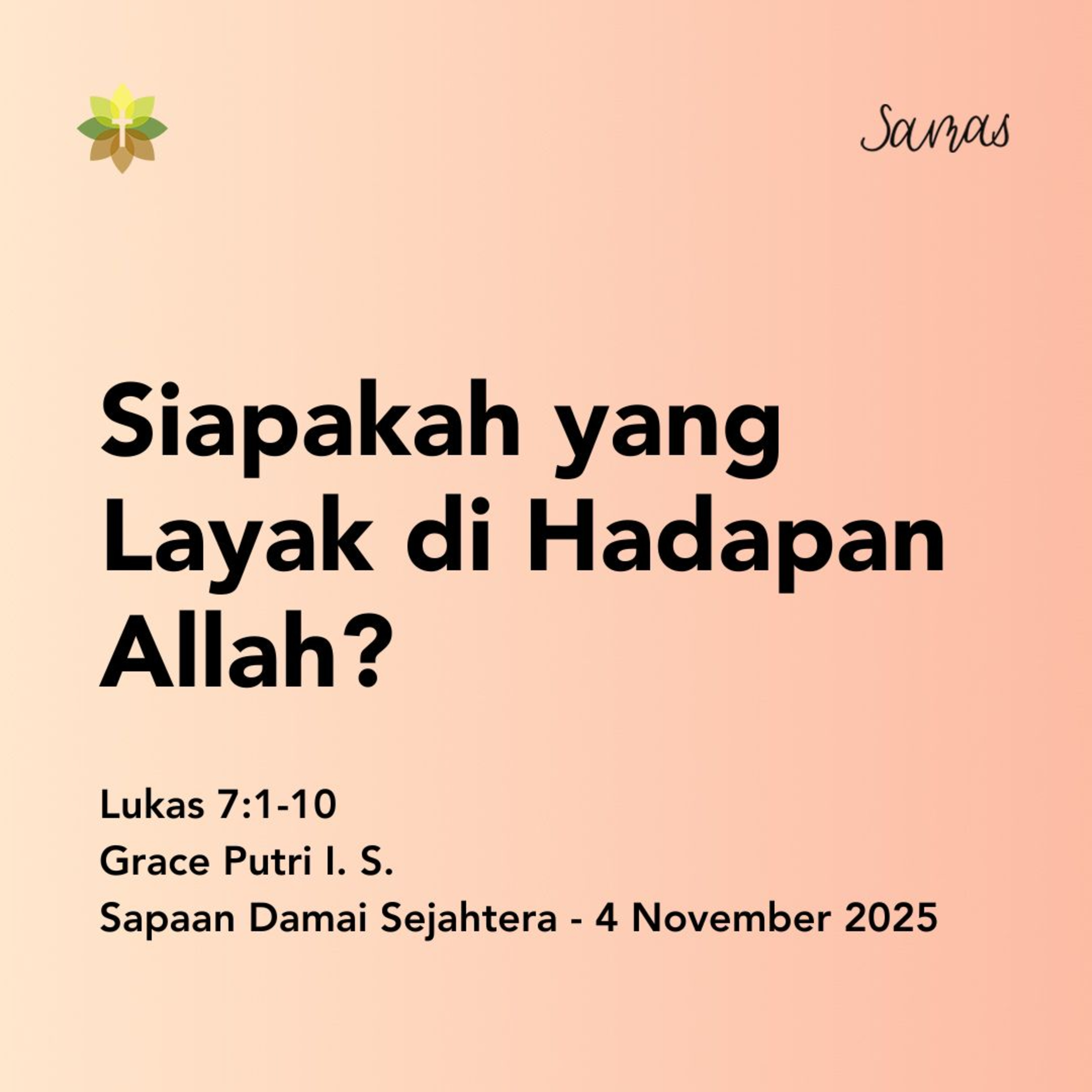 Siapakah yang Layak di Hadapan Allah? episode artwork