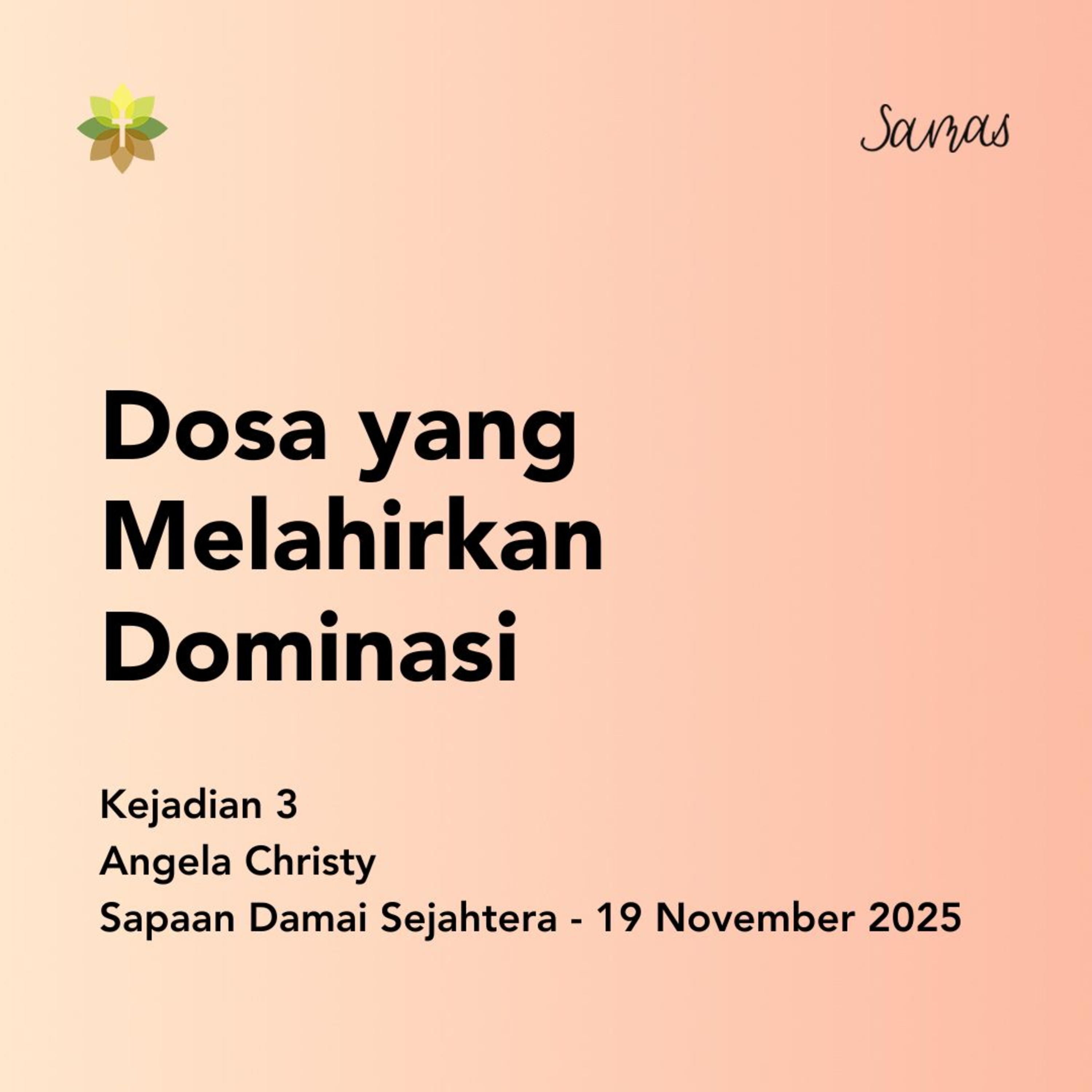Dosa yang Melahirkan Dominasi episode artwork