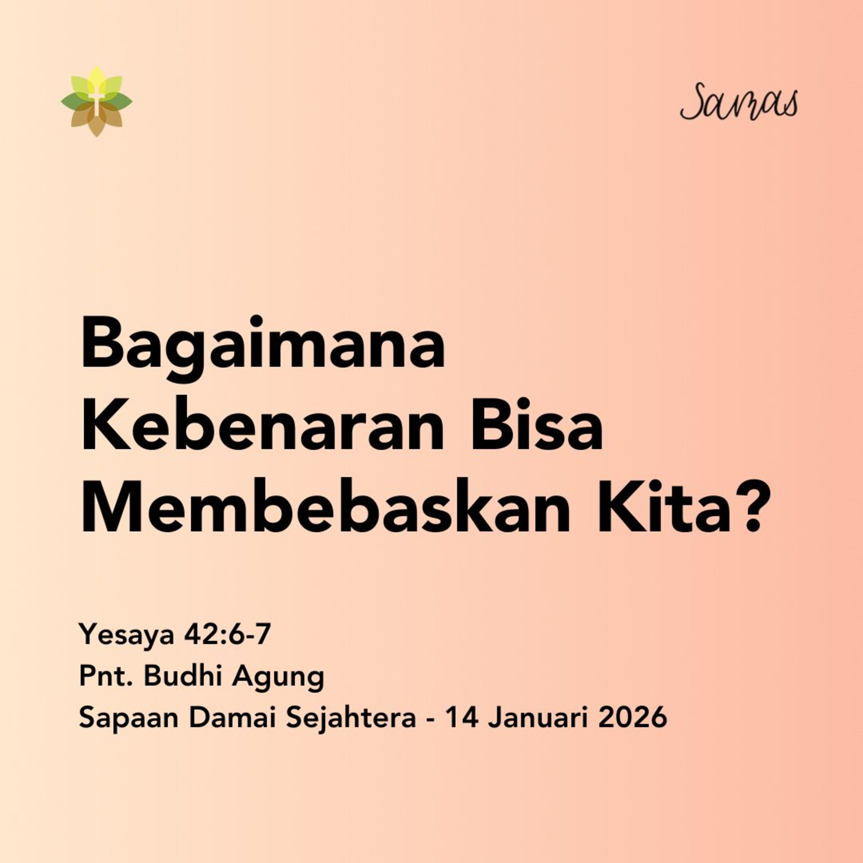Bagaimana Kebenaran Bisa Membebaskan Kita? episode artwork