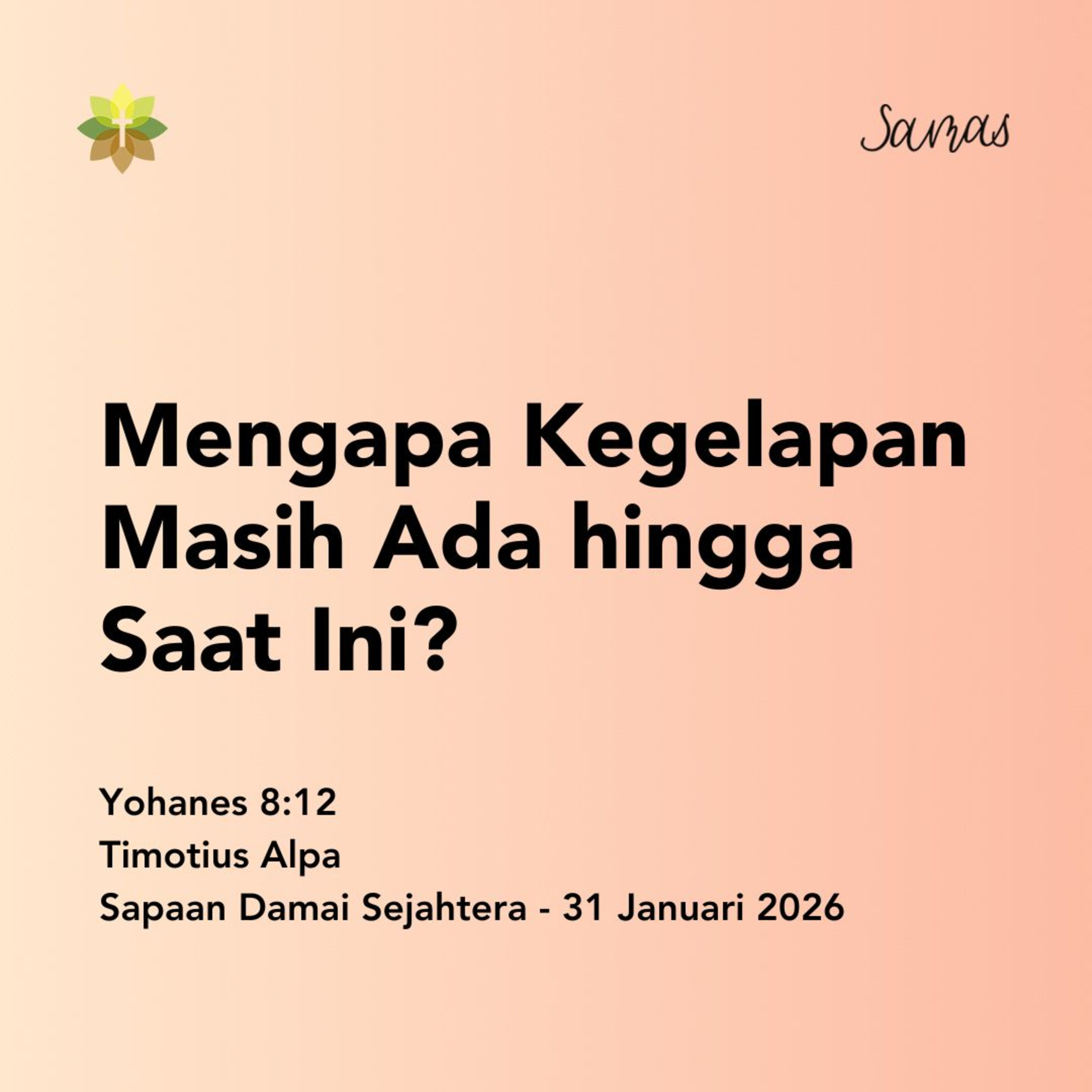 Mengapa Kegelapan Masih Ada hingga Saat Ini? episode artwork