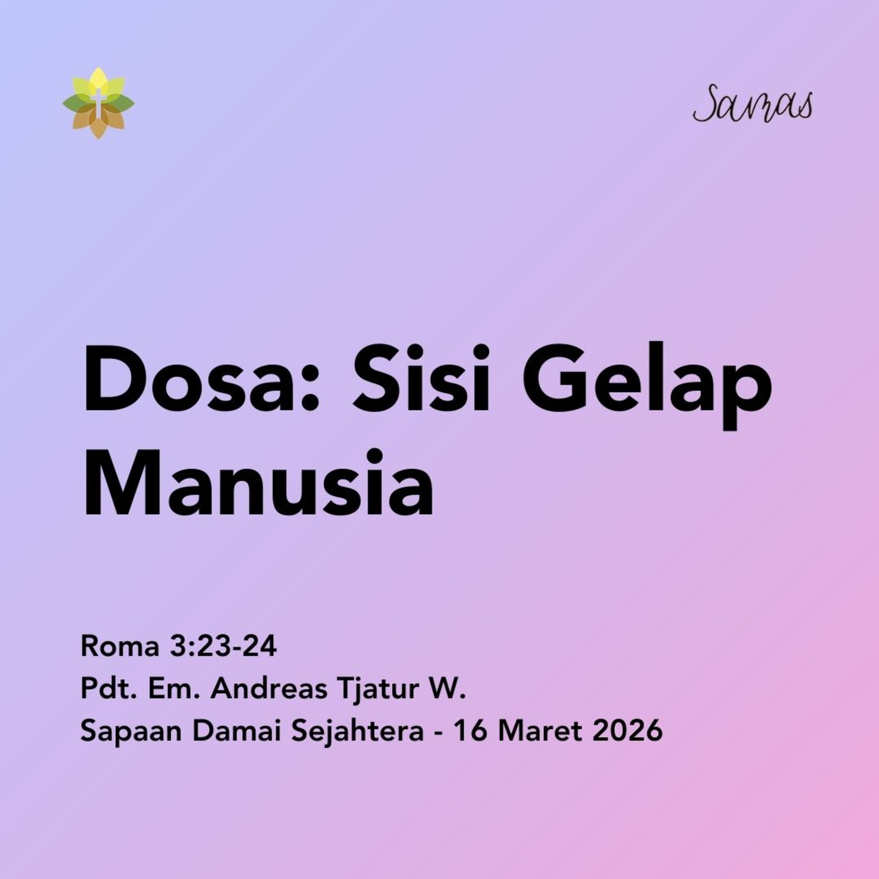 Dosa: Sisi Gelap Manusia episode artwork