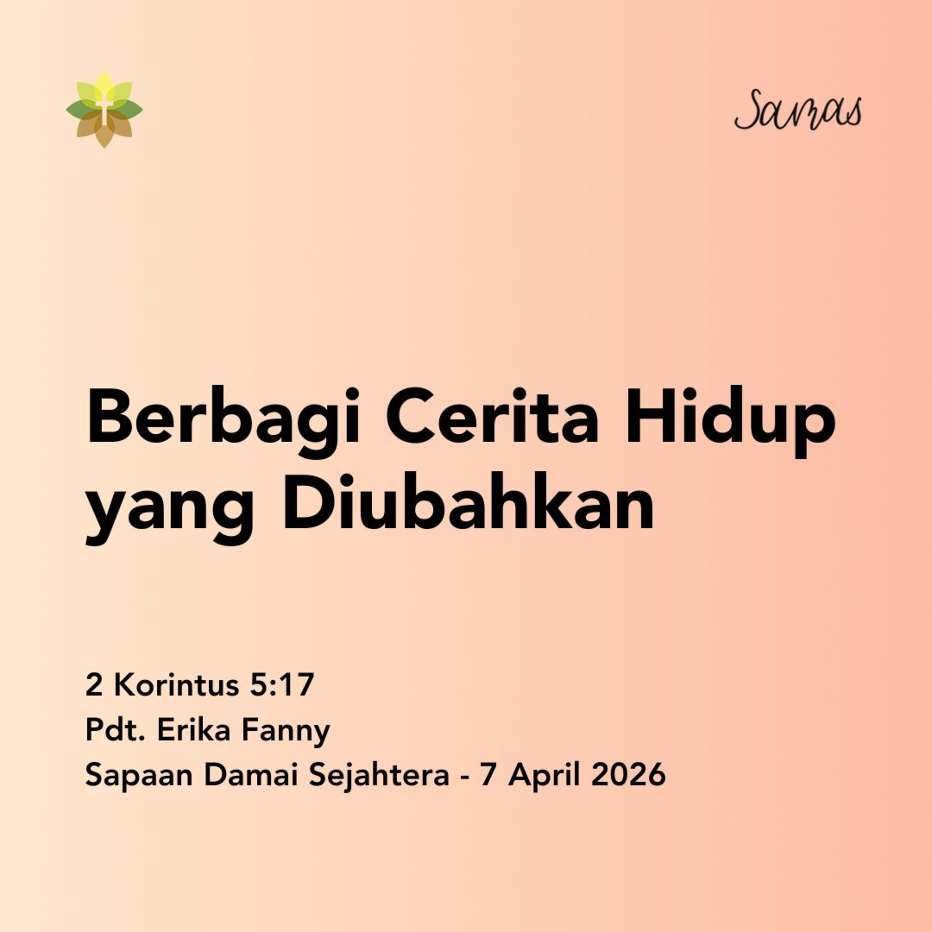 Berbagi Cerita Hidup yang Diubahkan  episode artwork