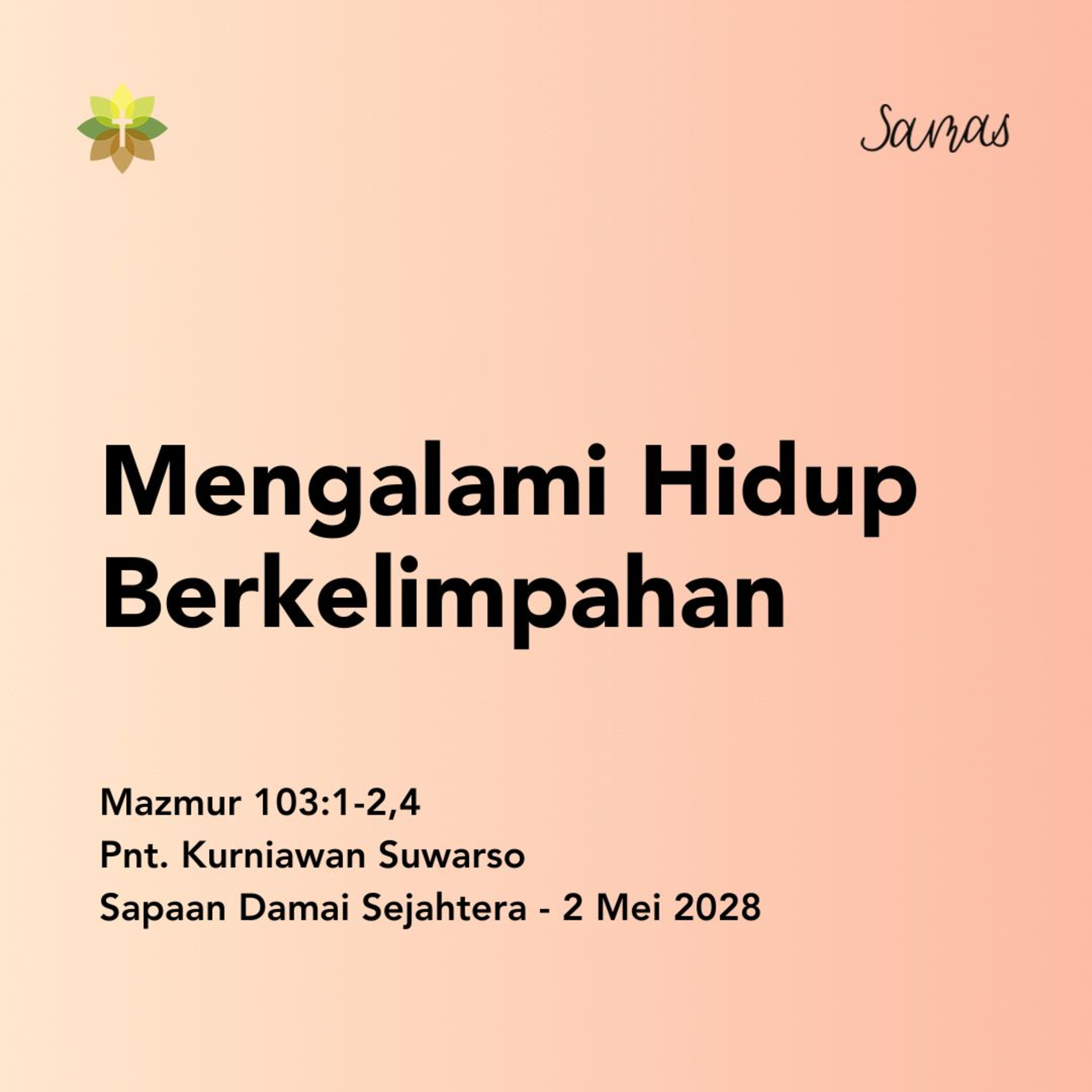 Mengalami Hidup Berkelimpahan episode artwork